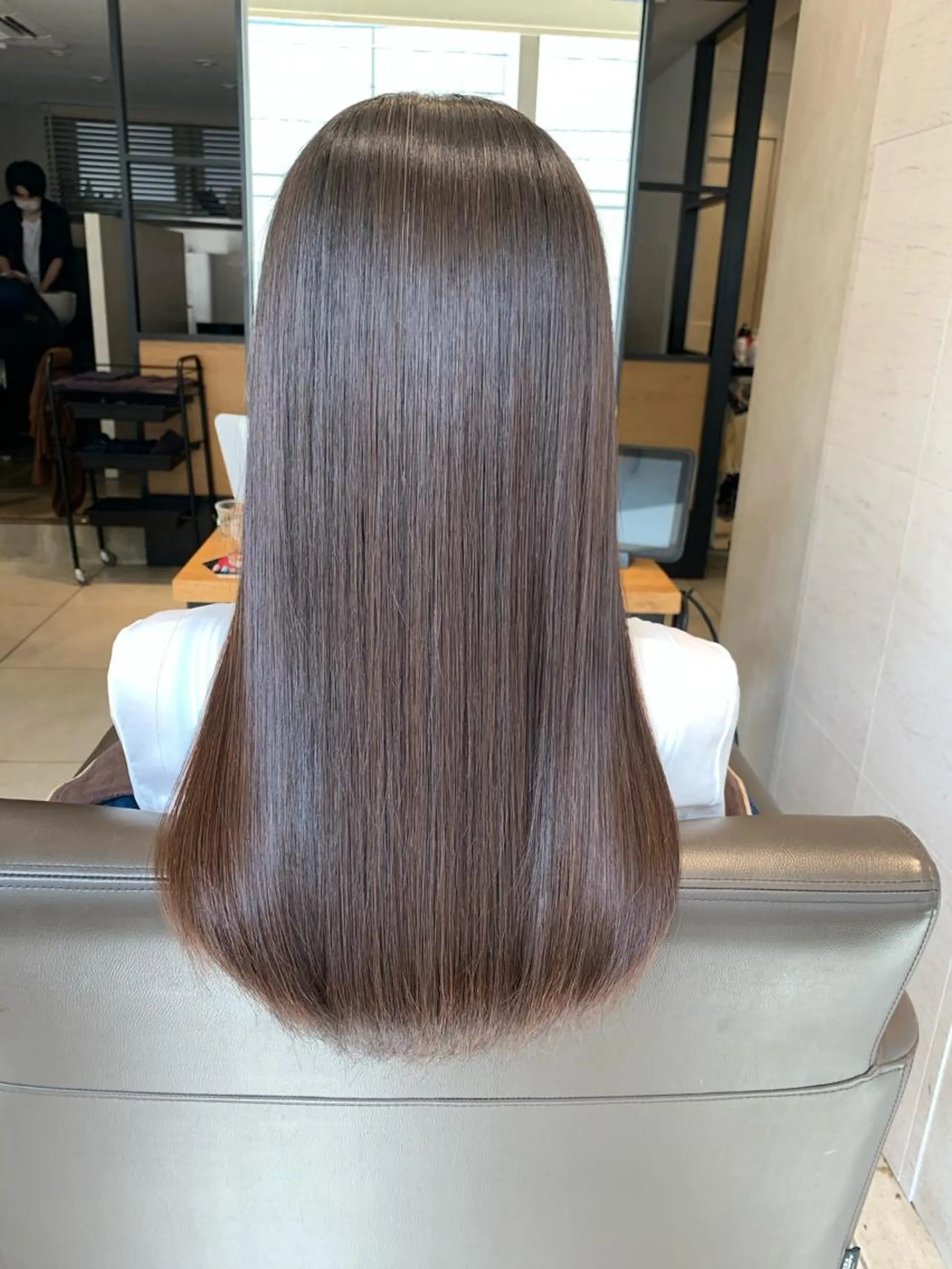 ロング トリートメント 乾かすだけでサラ艶に /髪質改善西村涼太のヘアスタイル