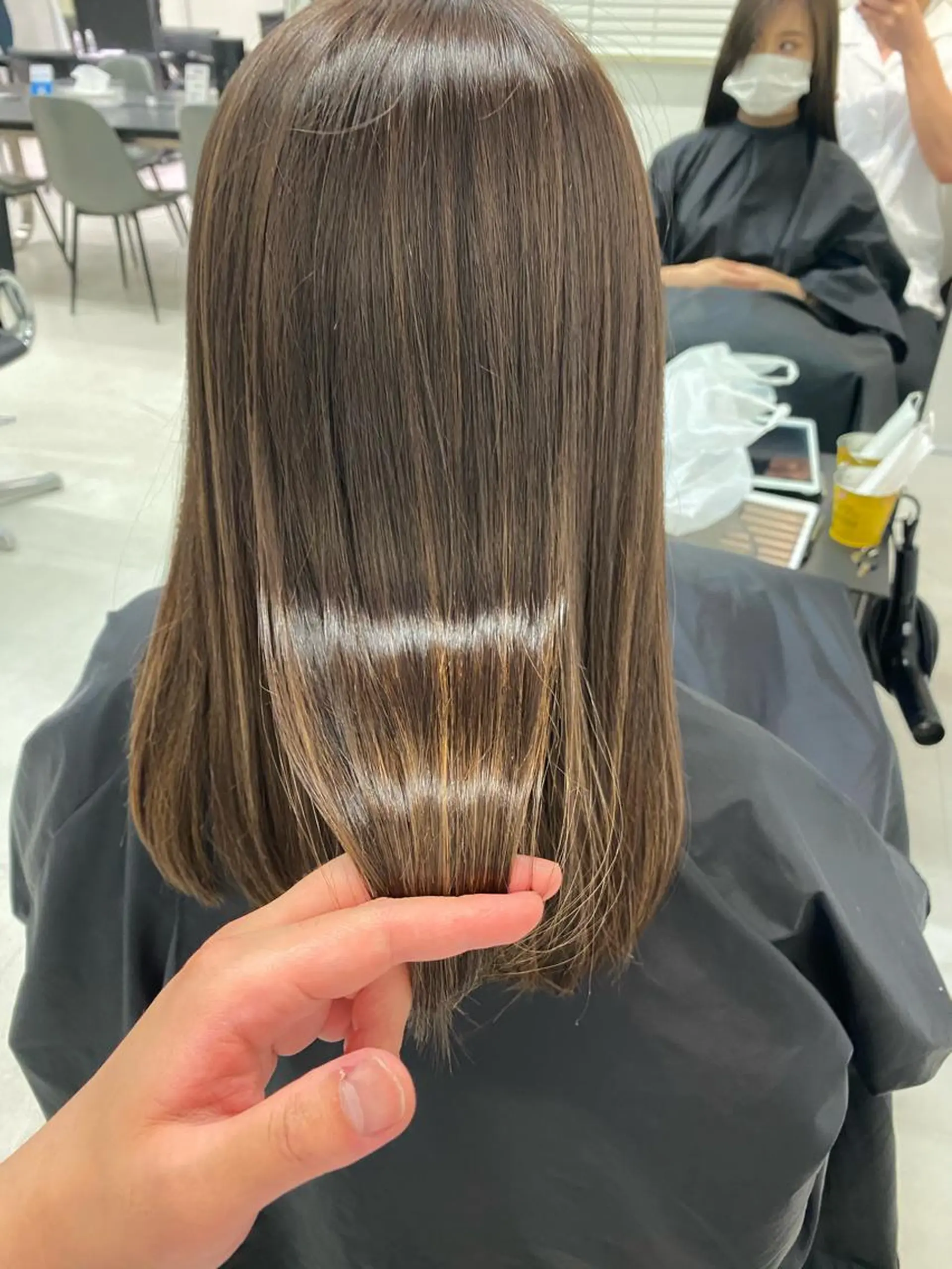 セミロング カラー 似合わせ専門美容師 なかじまのヘアスタイル