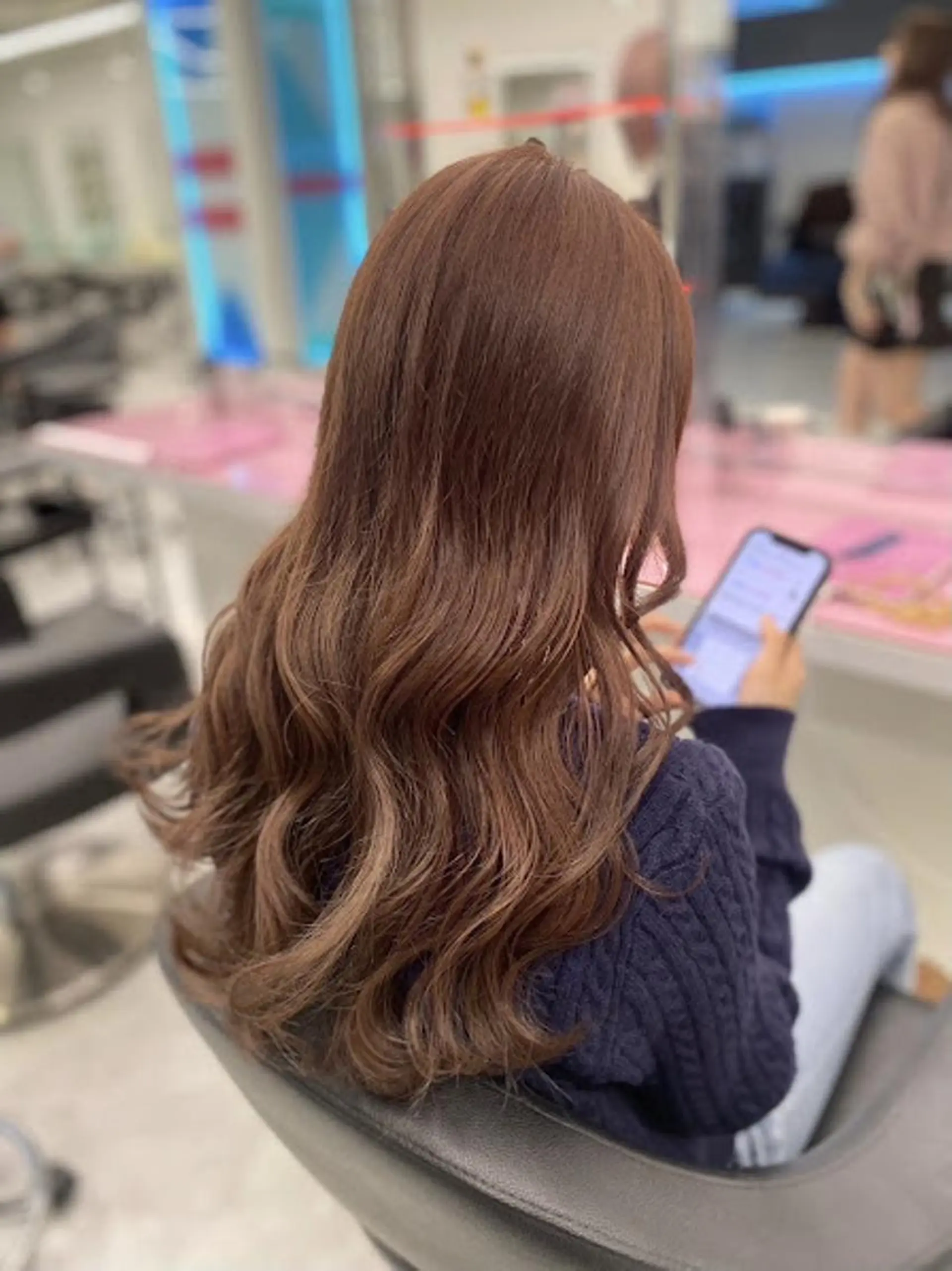 カラー 【公式】横浜 THREE🤎🕯️のヘアスタイル