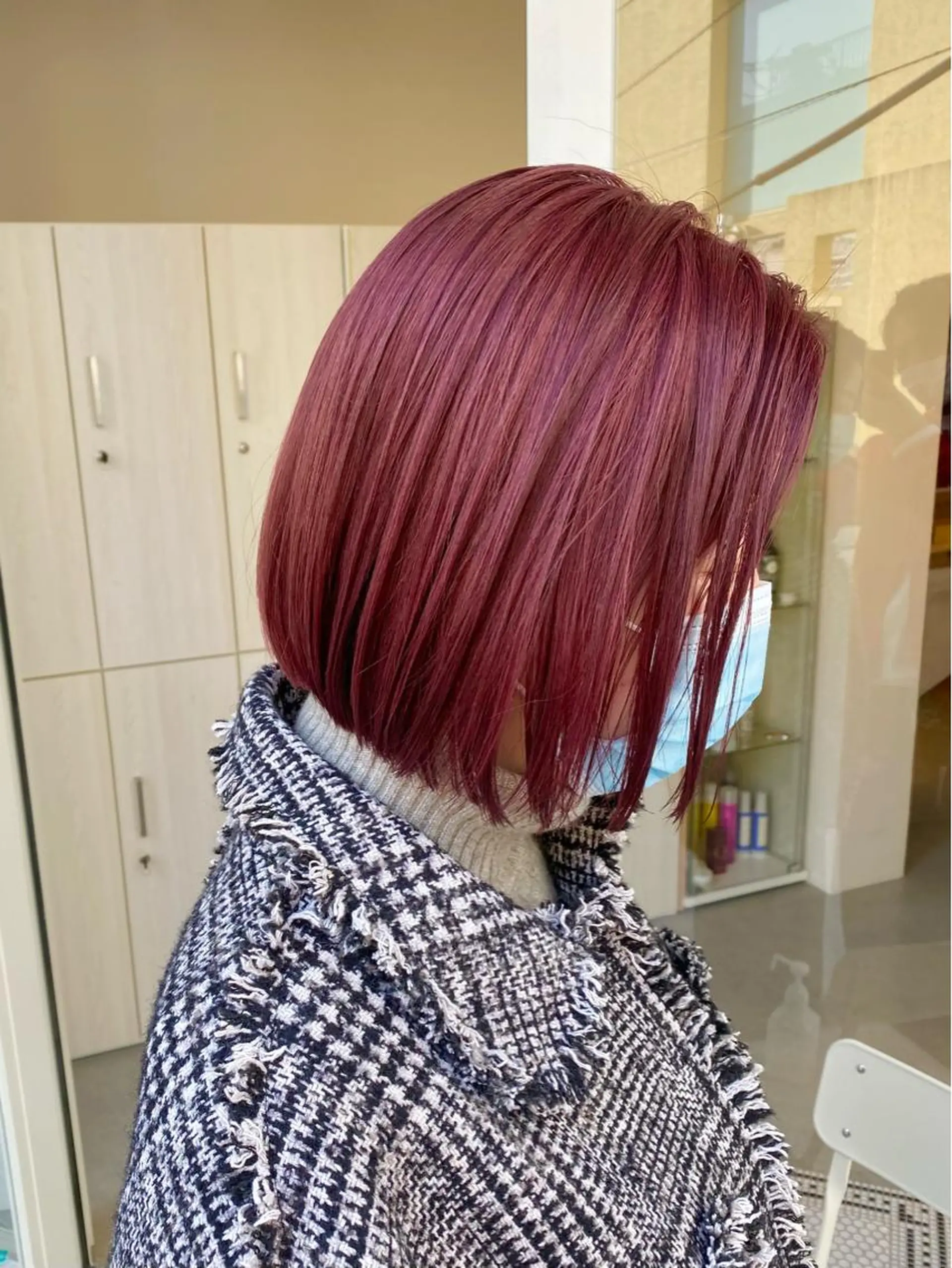 ショート カラー レッドカラー カット ヘアカラー トリートメント Masena所属・🍁中川 慎之介🍁のヘアスタイル