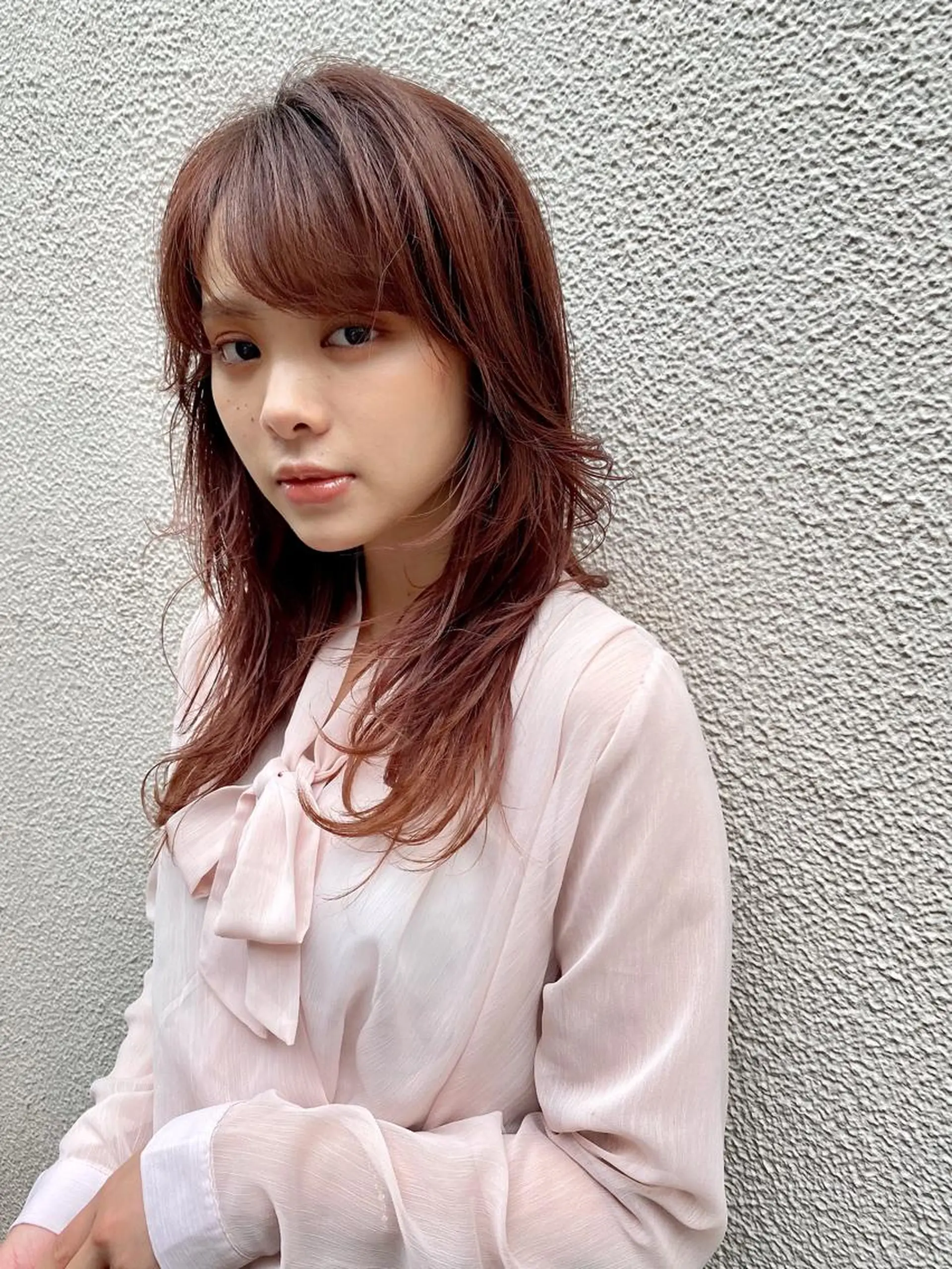 ミディアム カラー イルミナカラー 髪質改善 トリートメント 渋谷✨yuto✨全 メニュー得意です🙏のヘアスタイル