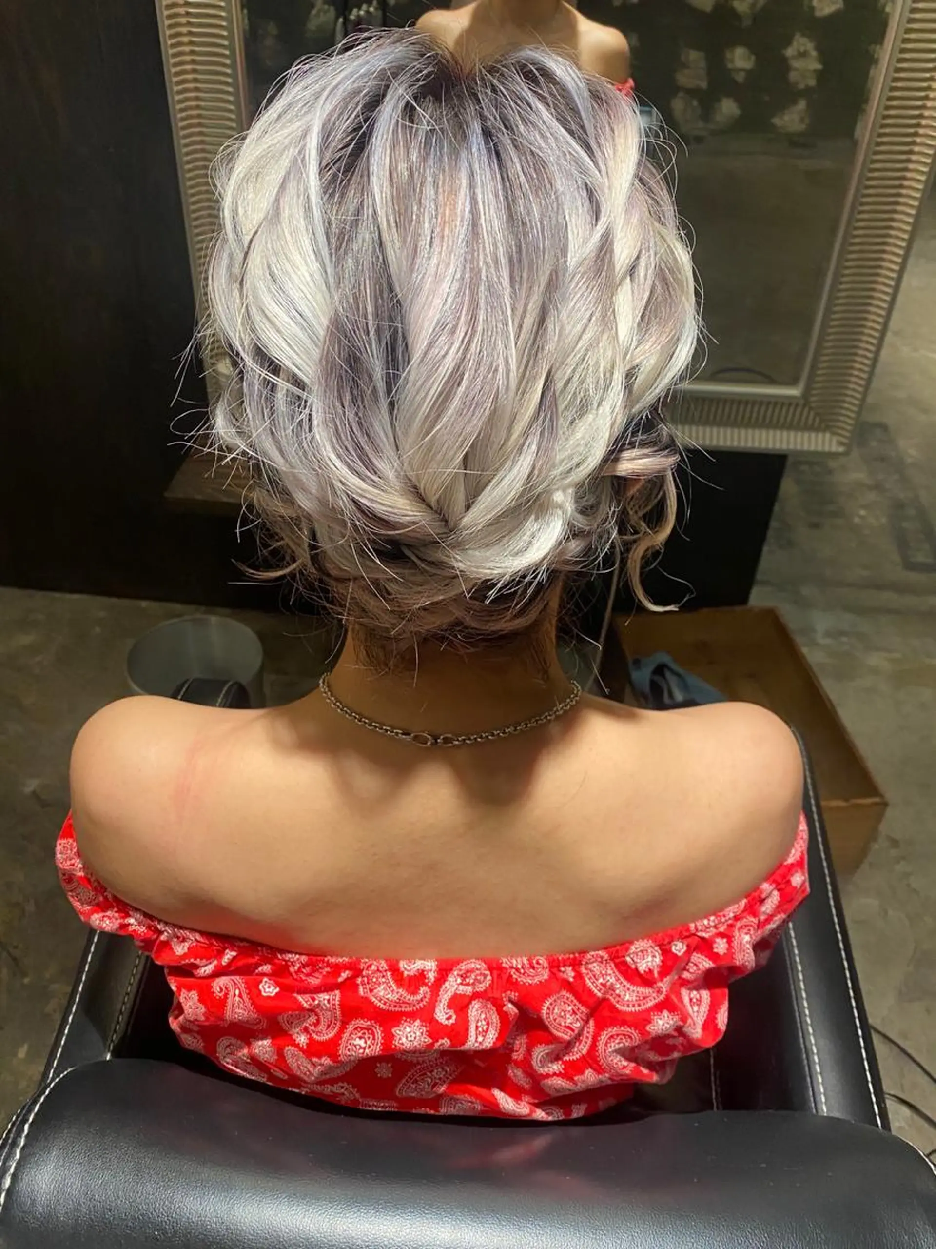 ショート ヘアアレンジ ヘアセット ヘアセット専門店hair make salon R所属・ヘアセット専門店 Rのヘアスタイル