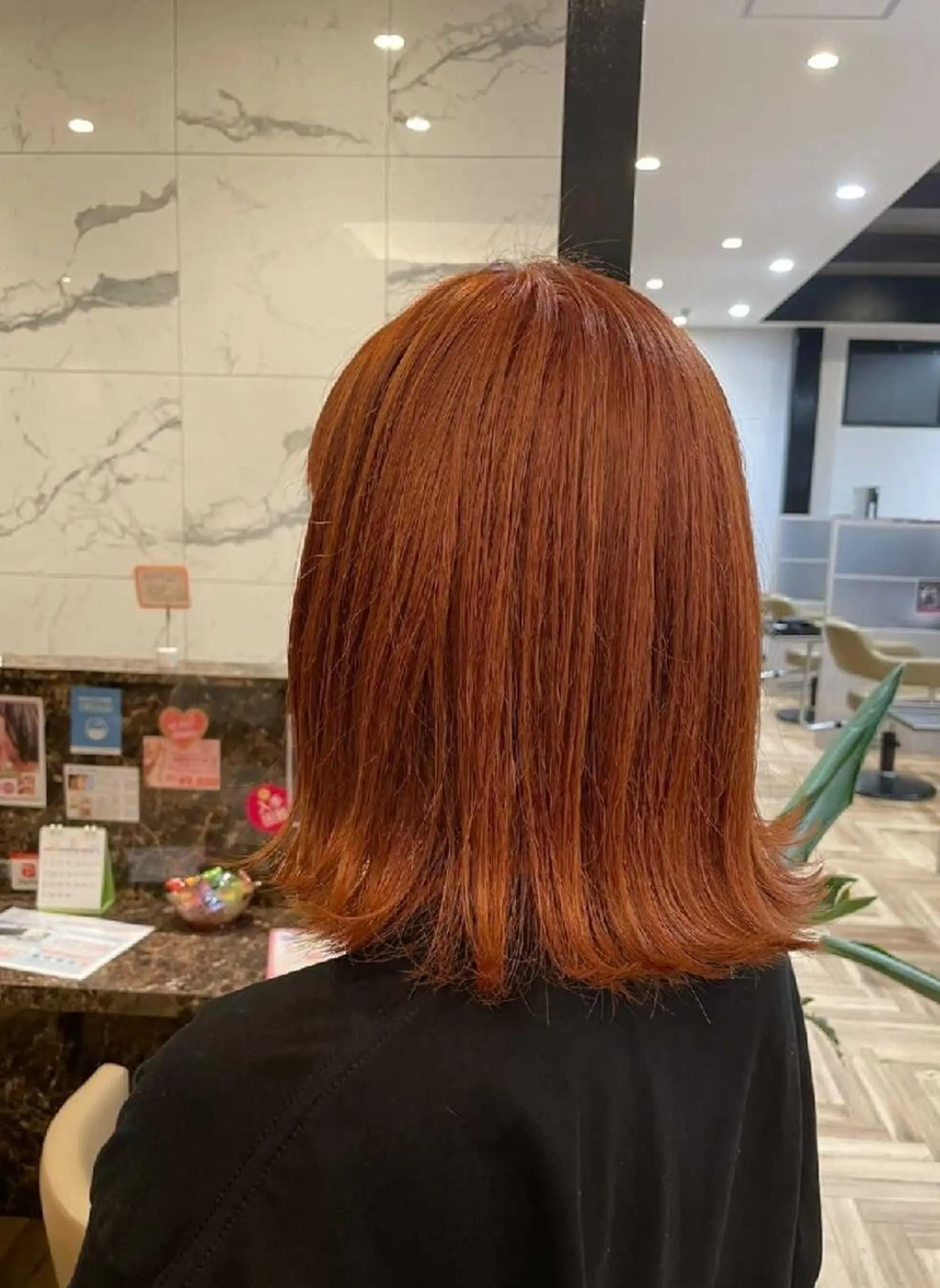 ミディアム ma cherie 三浦直美のヘアスタイル
