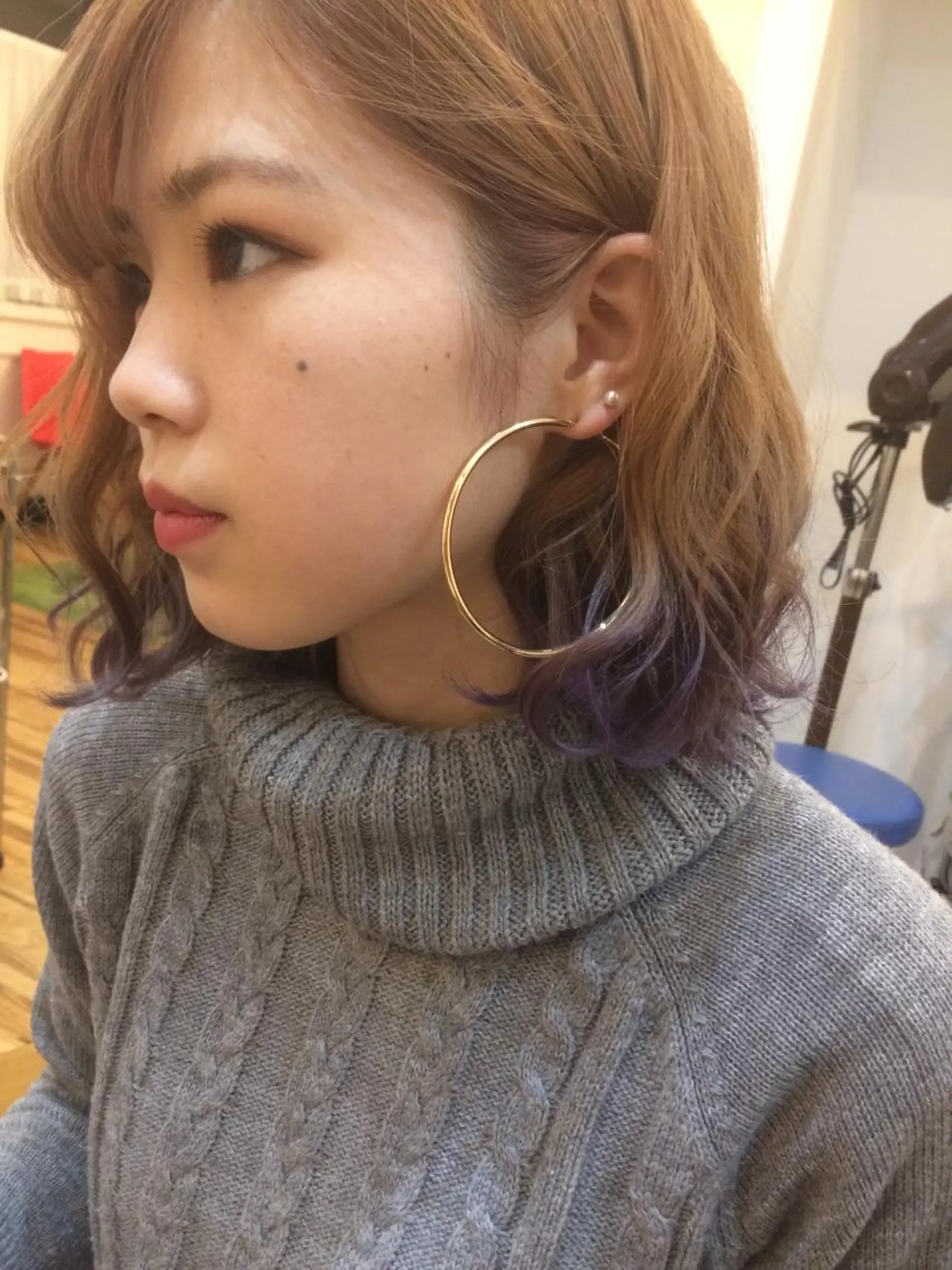 ミディアム 美容室CLASS 細谷智のヘアスタイル