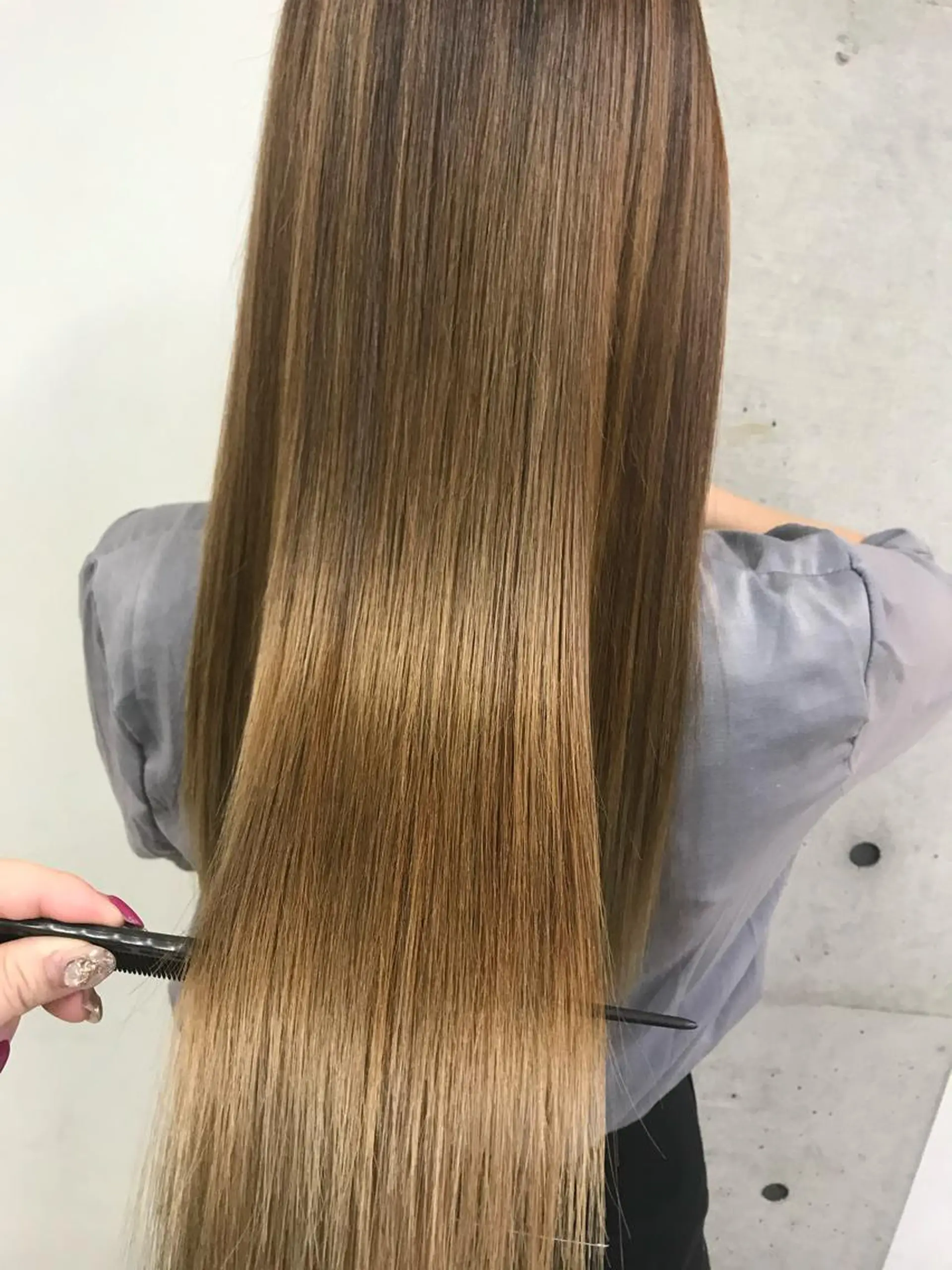 ロング トリートメント トリートメント 田上 (たのうえ)のヘアスタイル