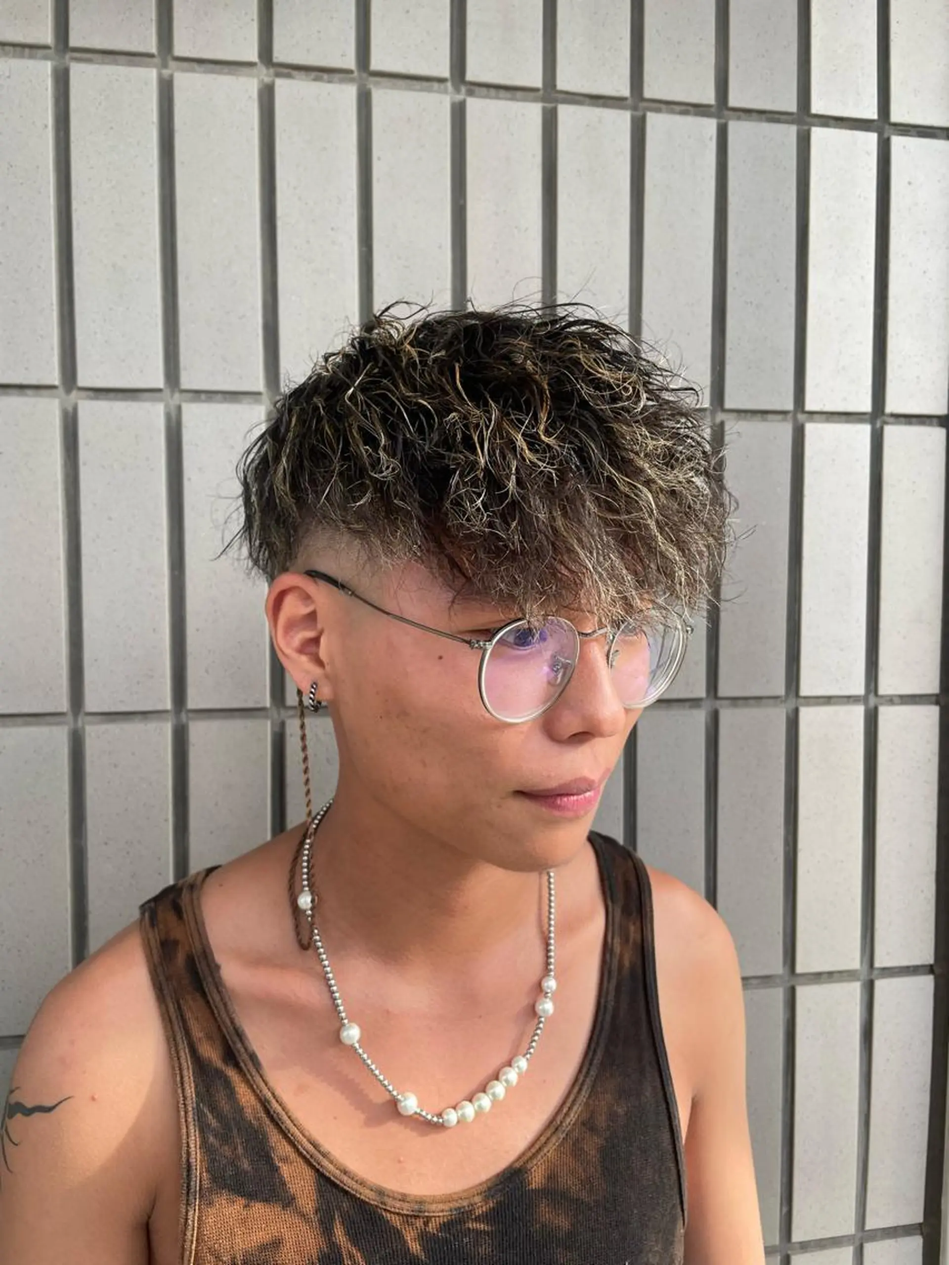 メンズ カット パーマ メンズ/パーマ KAZUKIのヘアスタイル