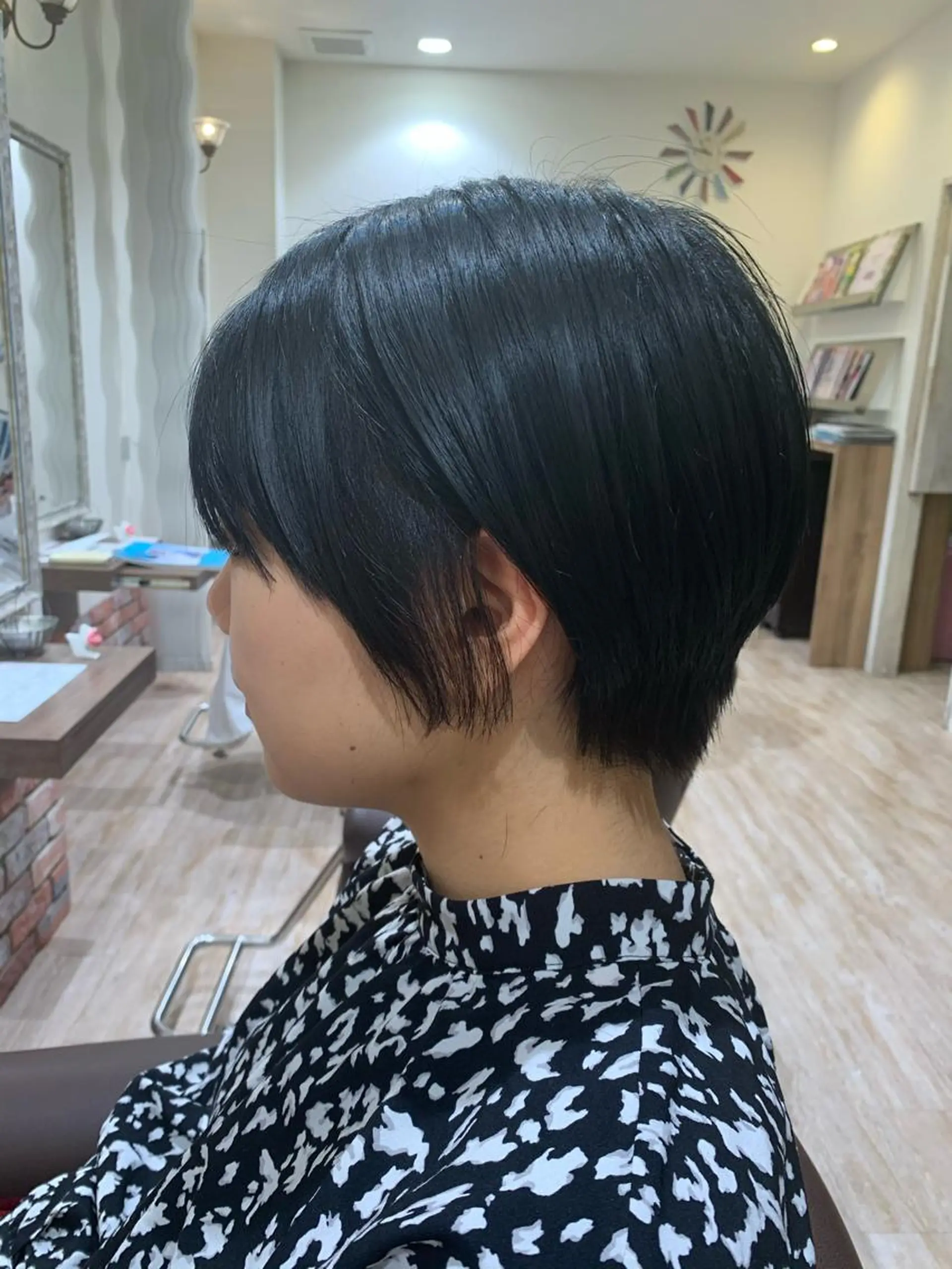 ショート カラー ヘアアレンジ 髪質改善&Spa fee南越谷2号店所属・髪質改善/南越谷/ 山岸彩夏のヘアスタイル