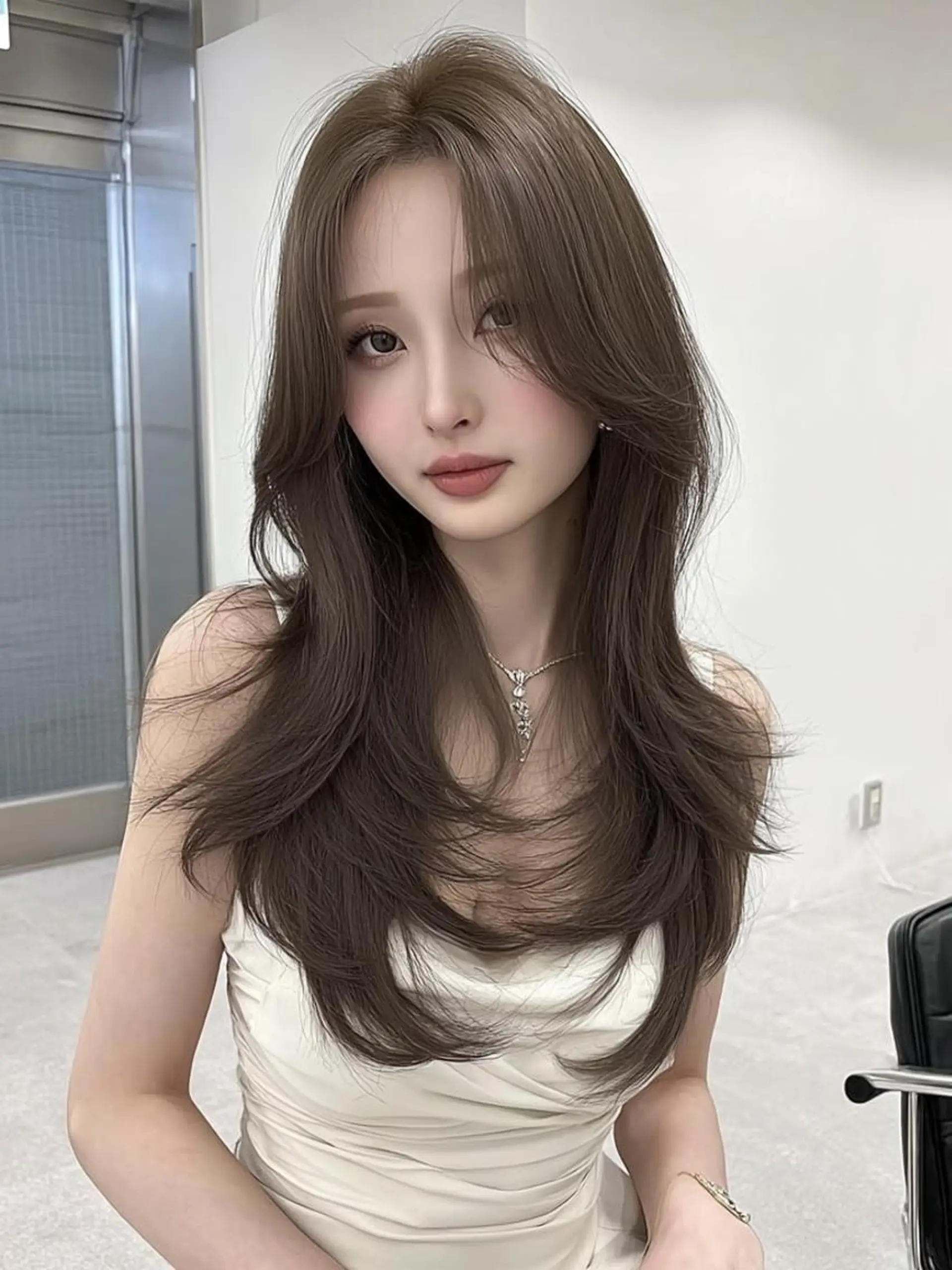 セミロング セミロングパーマ ボブ 髪質改善 縮毛矯正 トリートメント カット ヘアカラー トリートメント 三宅 昌太のヘアスタイル