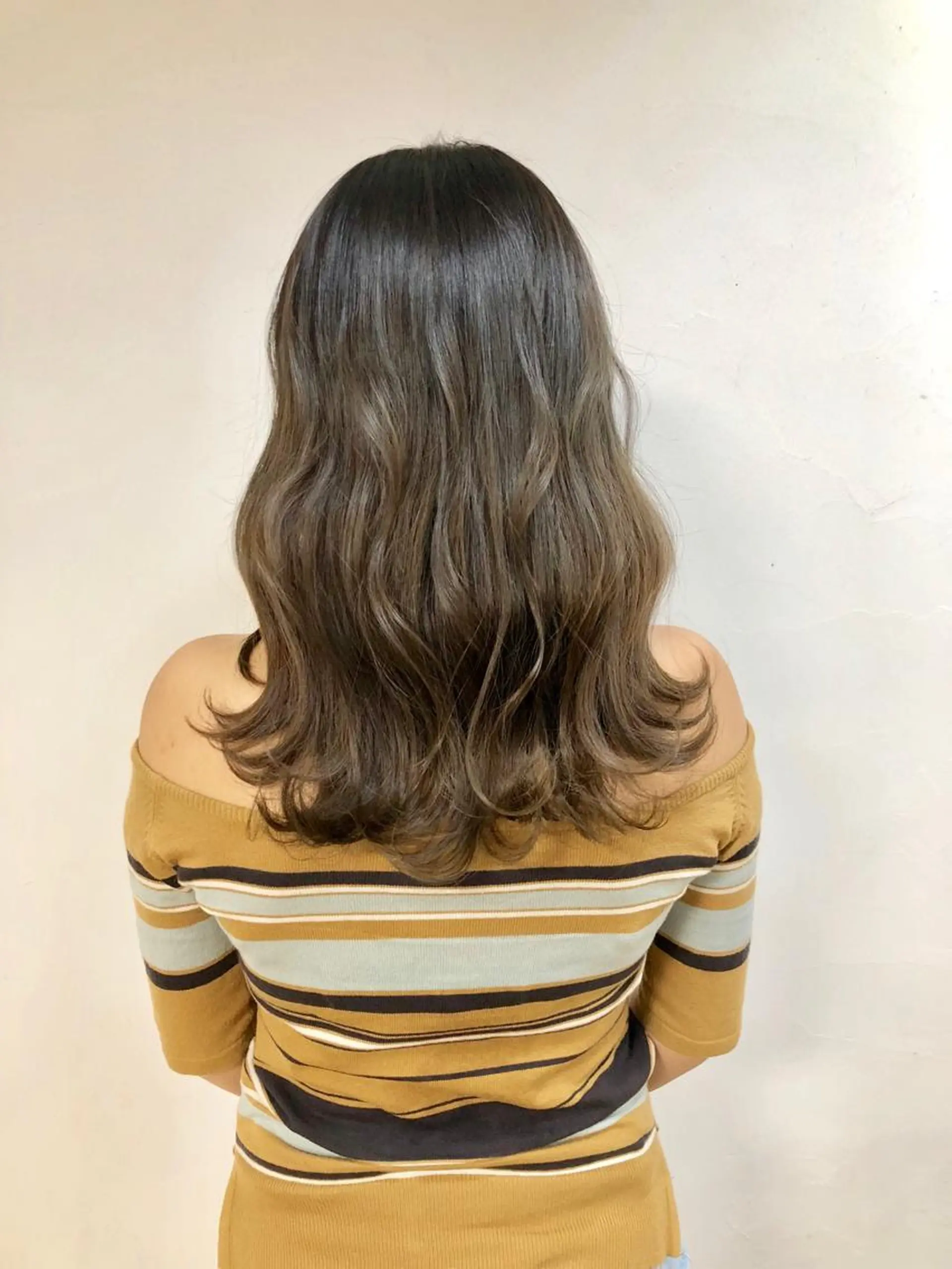 セミロング カラー ベージュカラー Laf.【ラフ］北坂戸駅前所属・🌈New Open Laf.🌈奥居伸輔のヘアスタイル