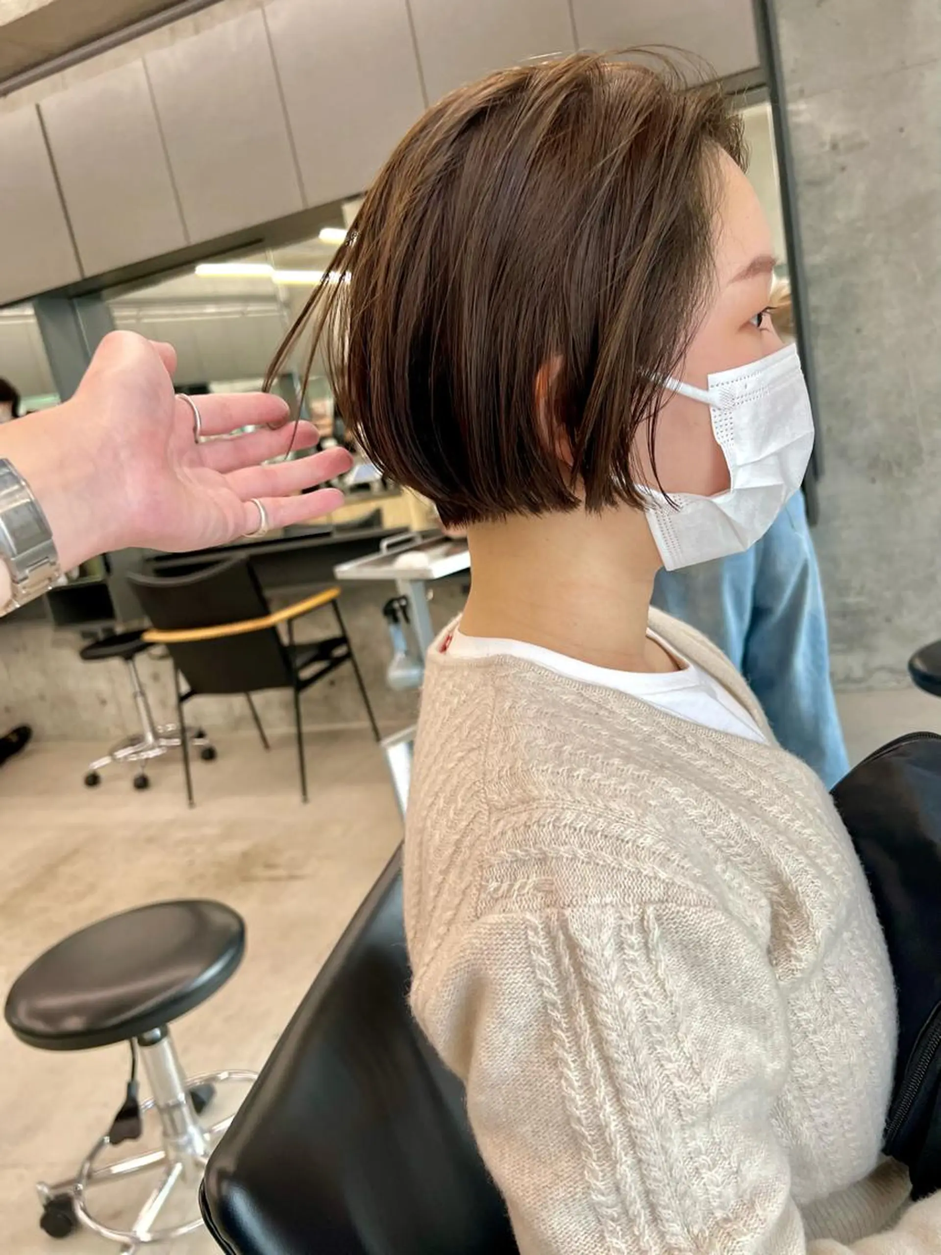 ショート カラー ショートボブ ボブ ショートヘア カット ヘアカラー sakoda shunkiのヘアスタイル
