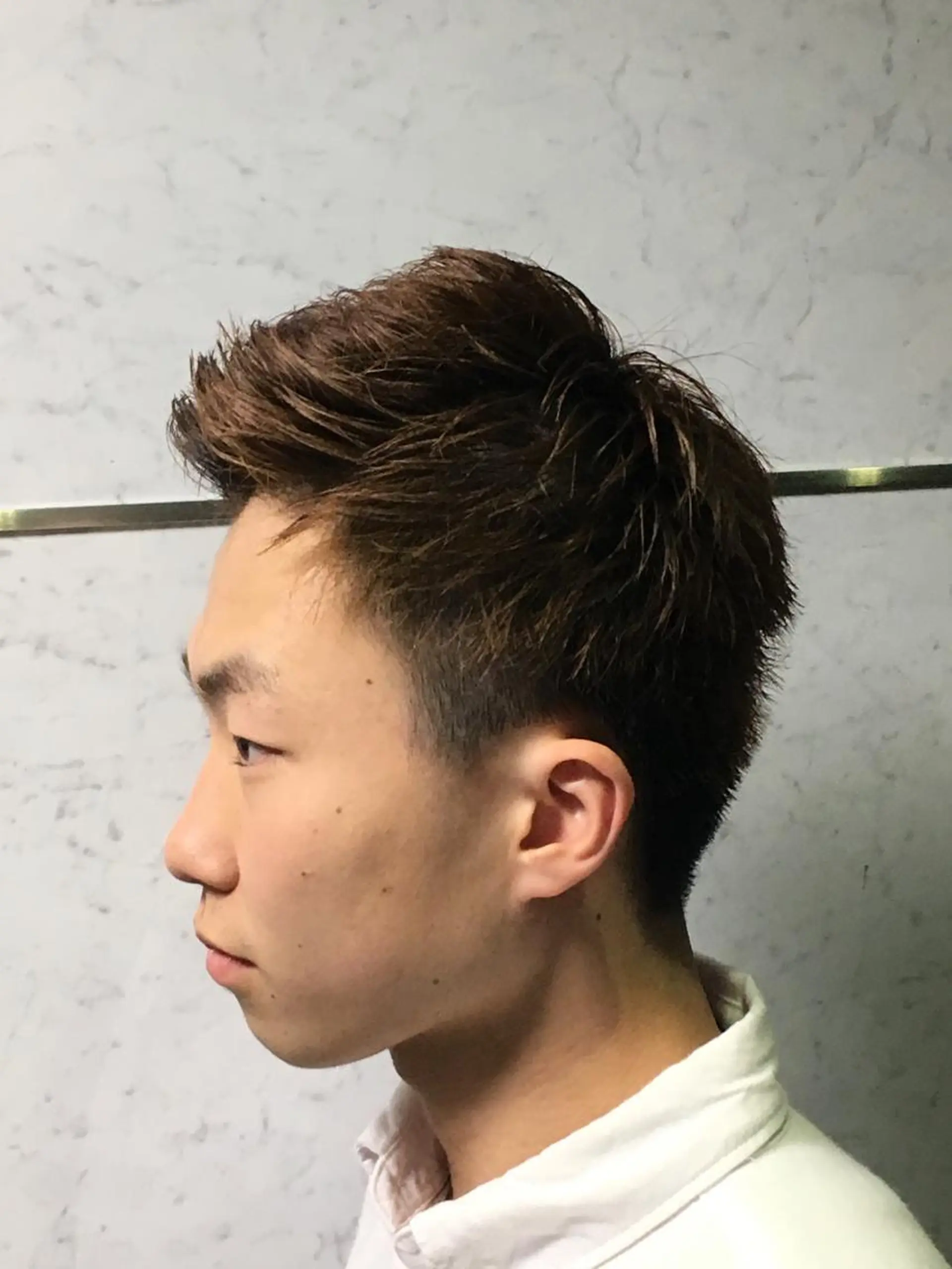 ショート メンズ ヒロ銀座所属・牧 颯斗のヘアスタイル