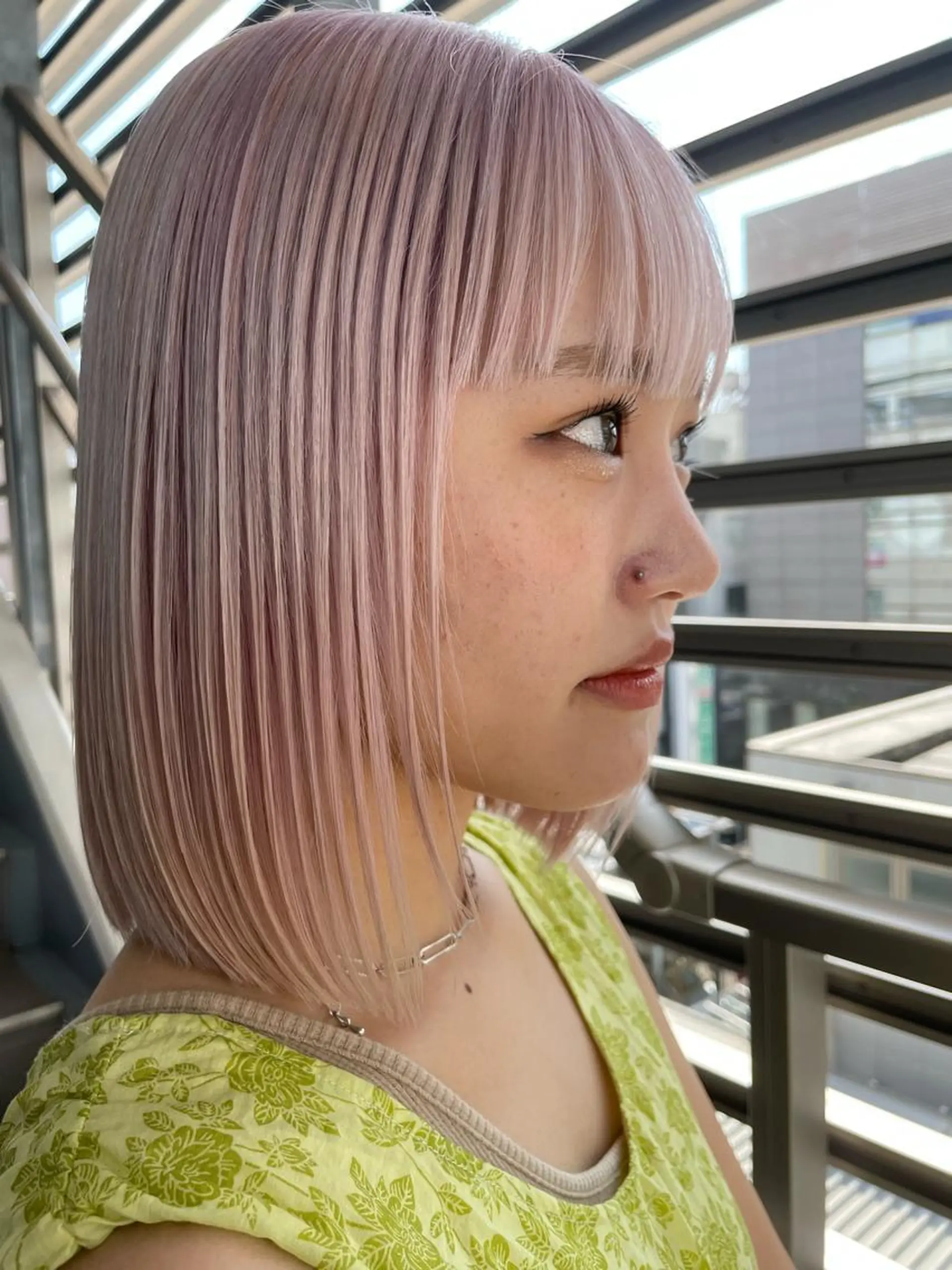 カラー AO所属・RISAKO 艶髪モテヘア🎀府中のヘアスタイル