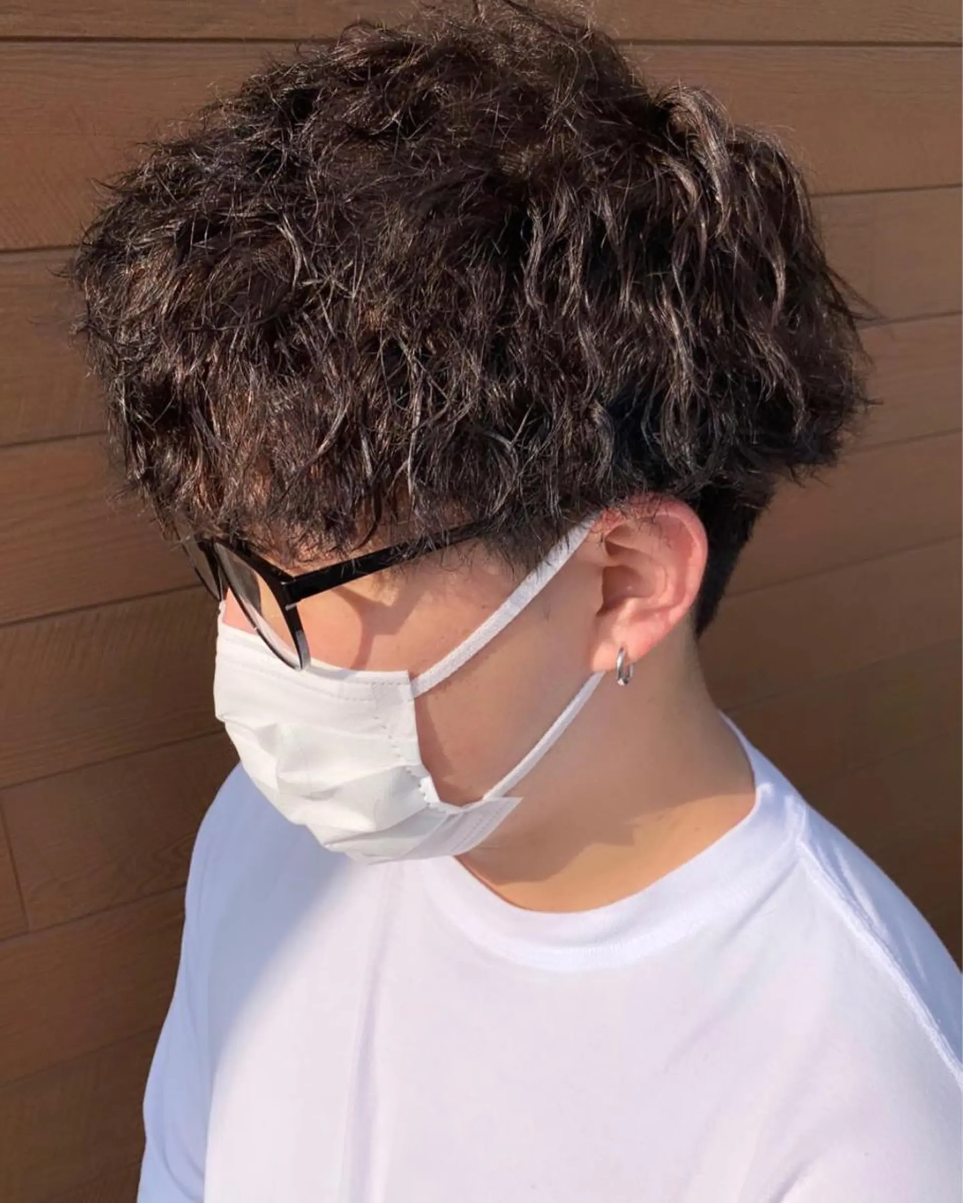 パーマ メンズ カット パーマ RAY+beauty 安藤優樹のヘアスタイル