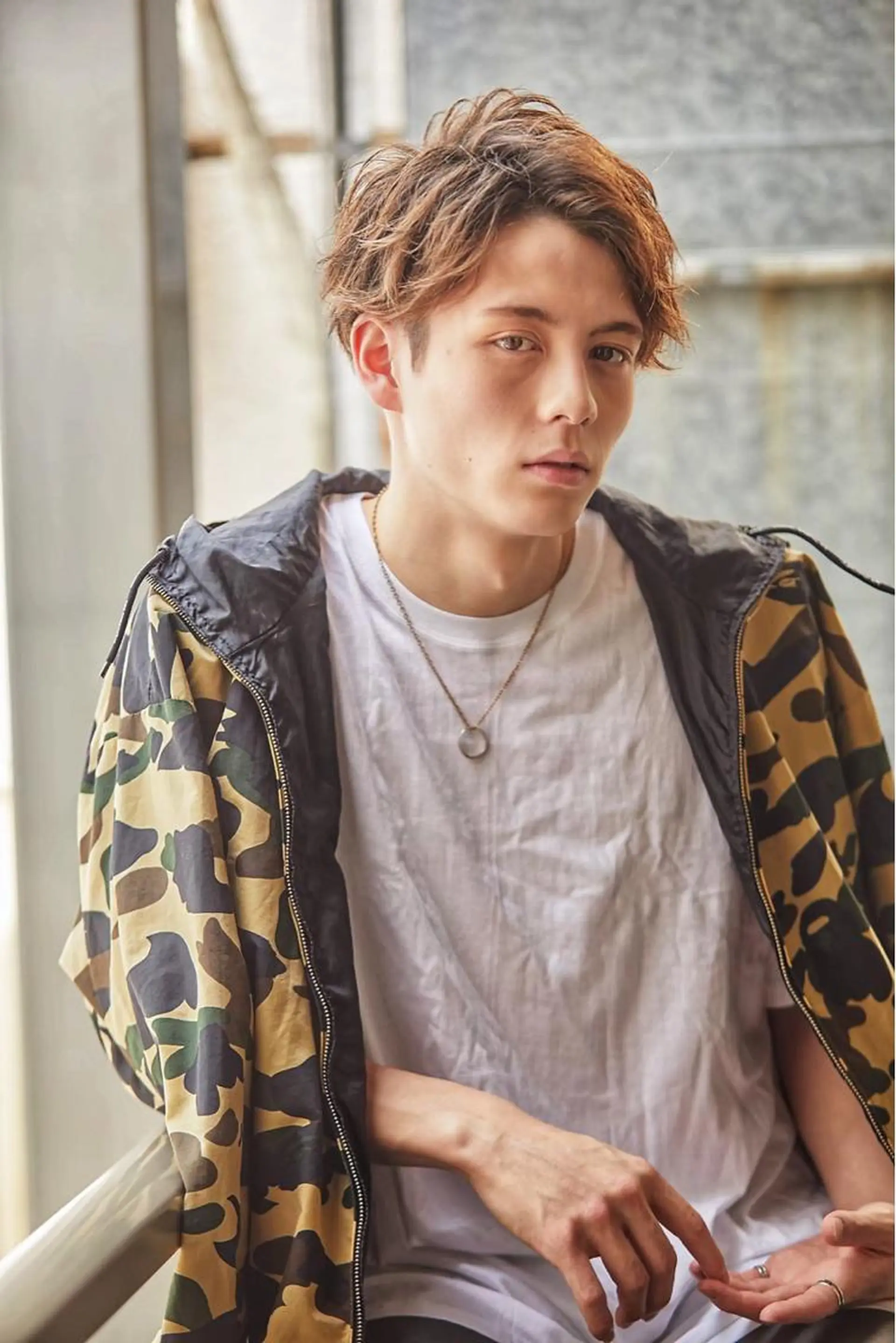 ショート パーマ 艶カラー/フェイス レイヤー/たむのヘアスタイル