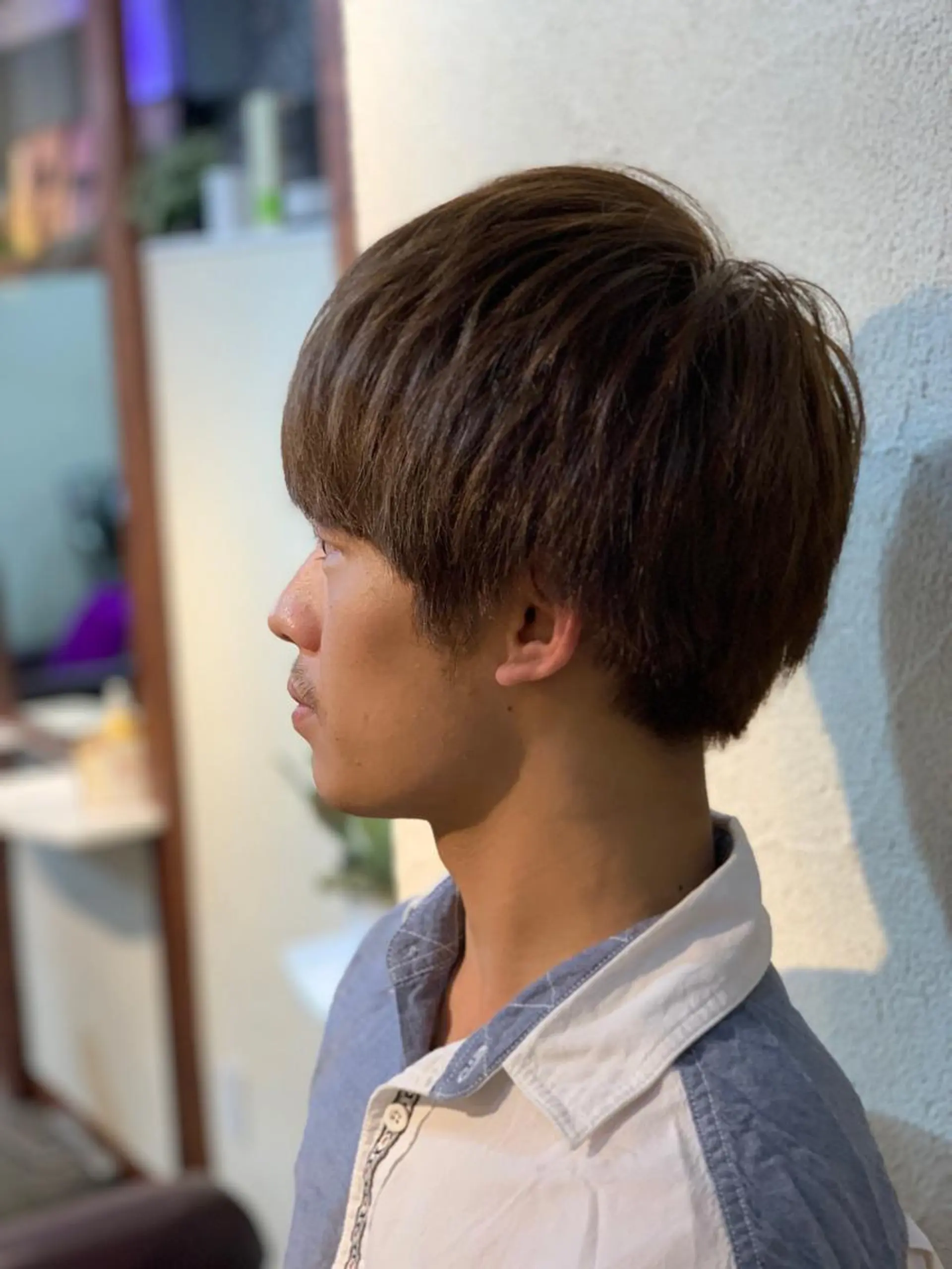 ショート カラー メンズ レイヤーカット ✂︎中山竜哉✂︎ 川崎スタイリストのヘアスタイル