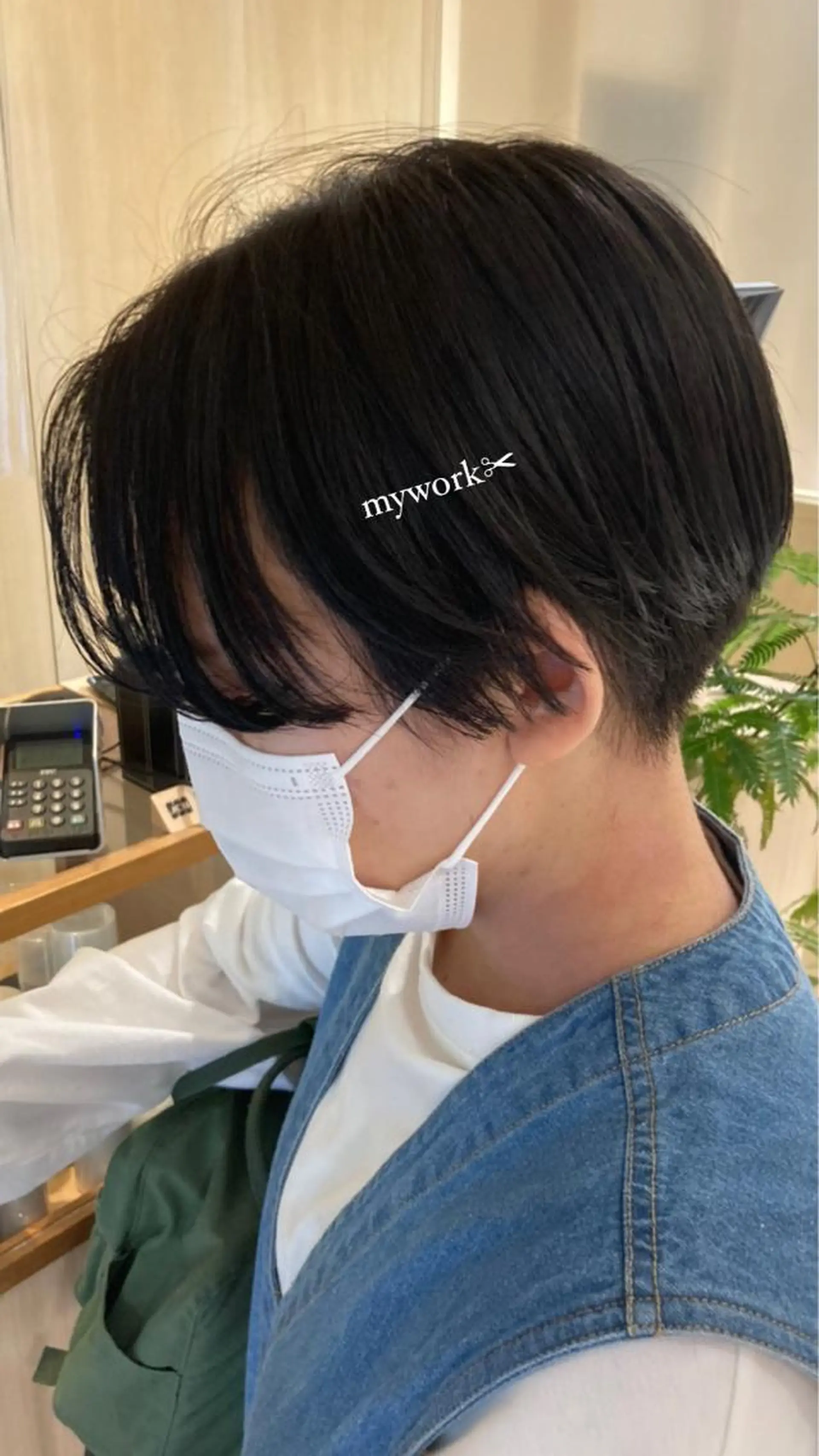 ショート カット ヘアカラー パーマ/名古屋パーマ / コデラ ナナホのヘアスタイル