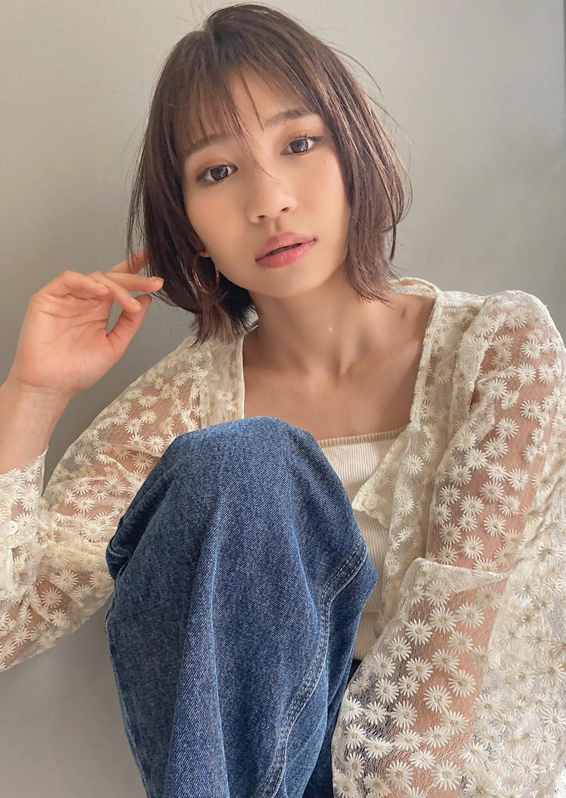 ショート カラー アディクシーカラー ブリーチ 透明感カラー エドルカラー ハイライトカラー カット ヘアカラー トリートメント reverie【レヴリー】所属・夜20時から限定2組 reverieあきらのヘアスタイル