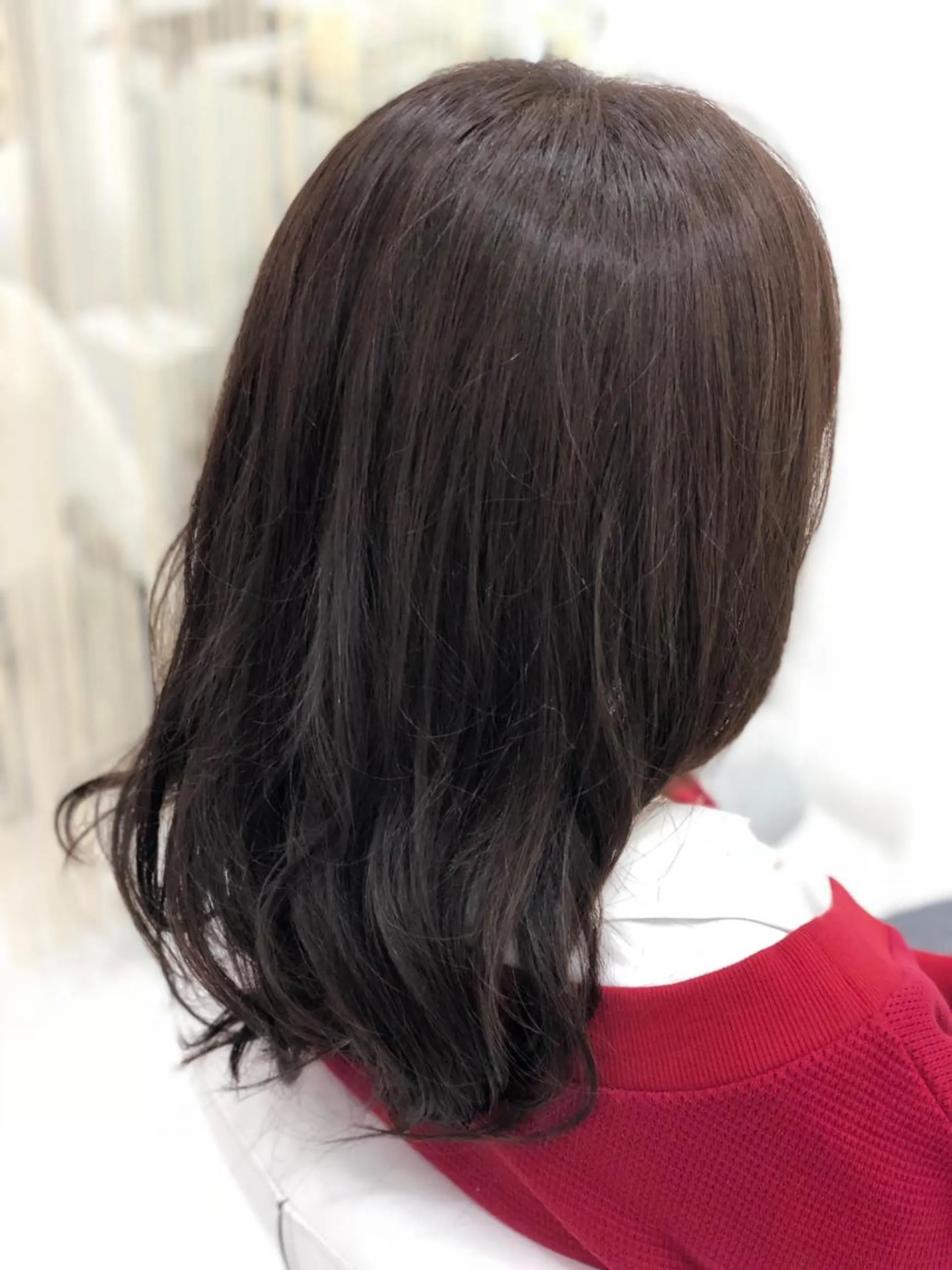 セミロング カラー イルミナカラー hair Freak所属・佐藤 祥太のヘアスタイル