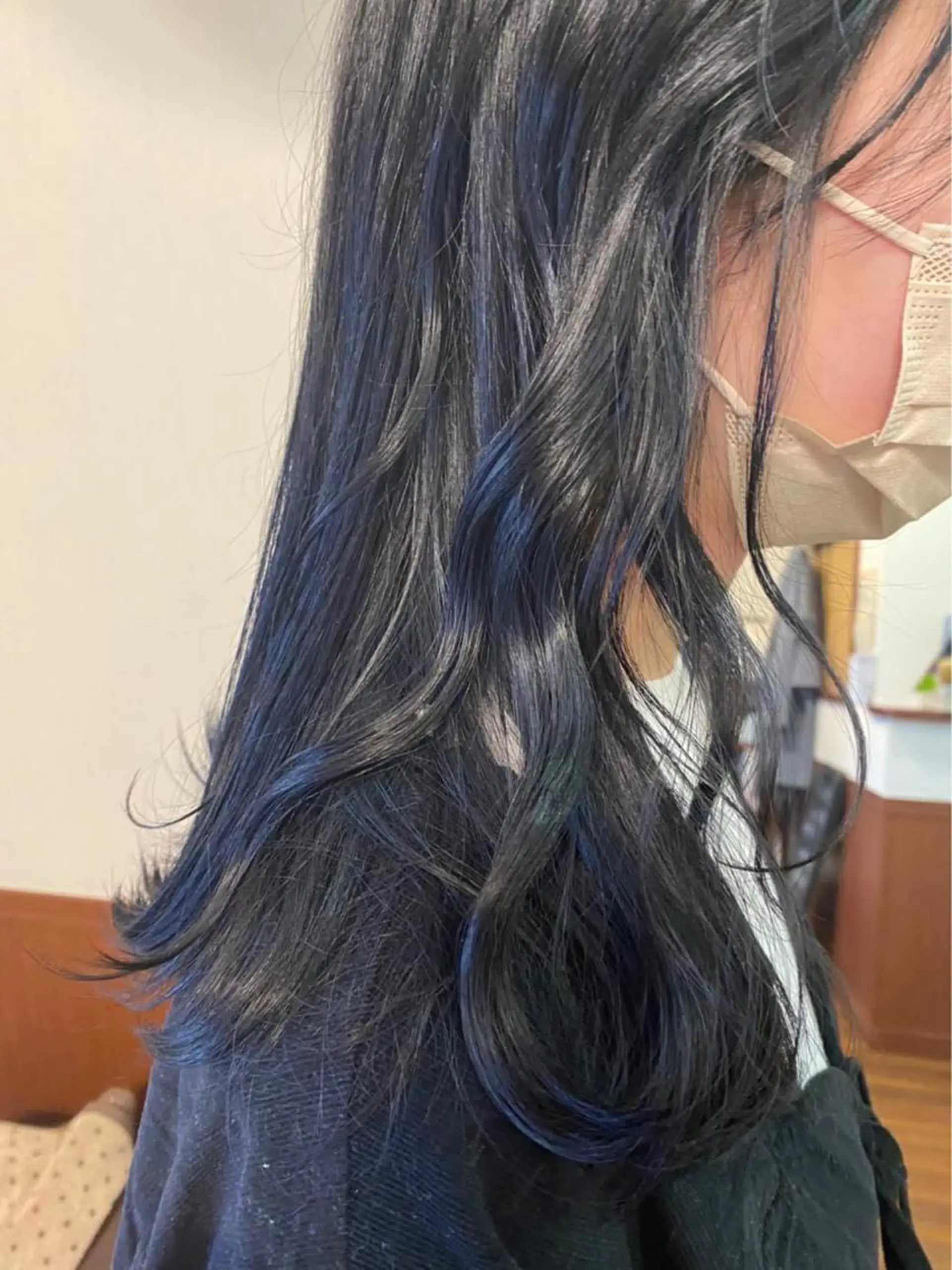 ミディアム 頭皮につけないカラー /白髪ぼかし/実加永のヘアスタイル