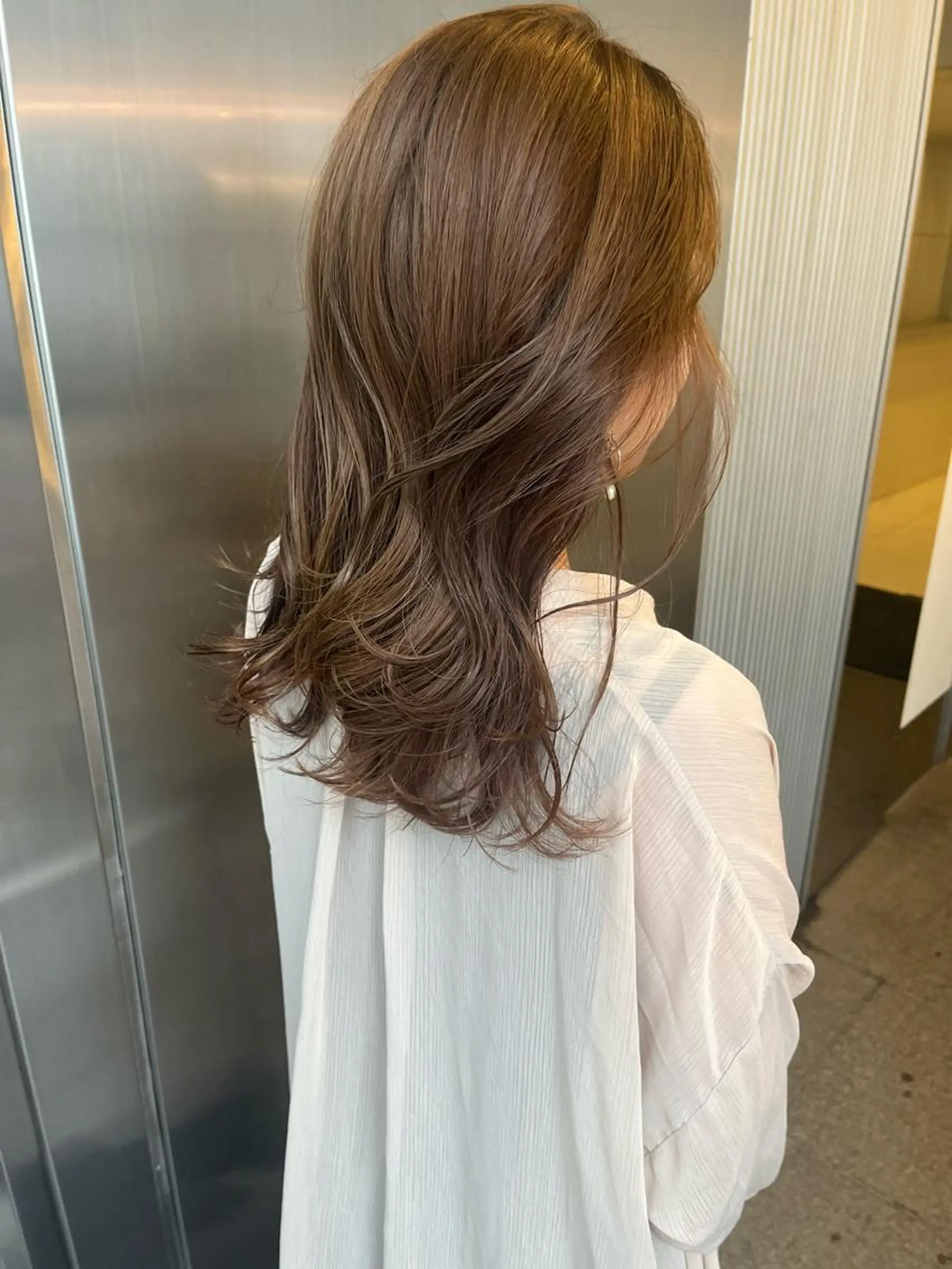 セミロング カラー カット ヘアカラー トリートメント ⭐️ アユミ⭐️のヘアスタイル