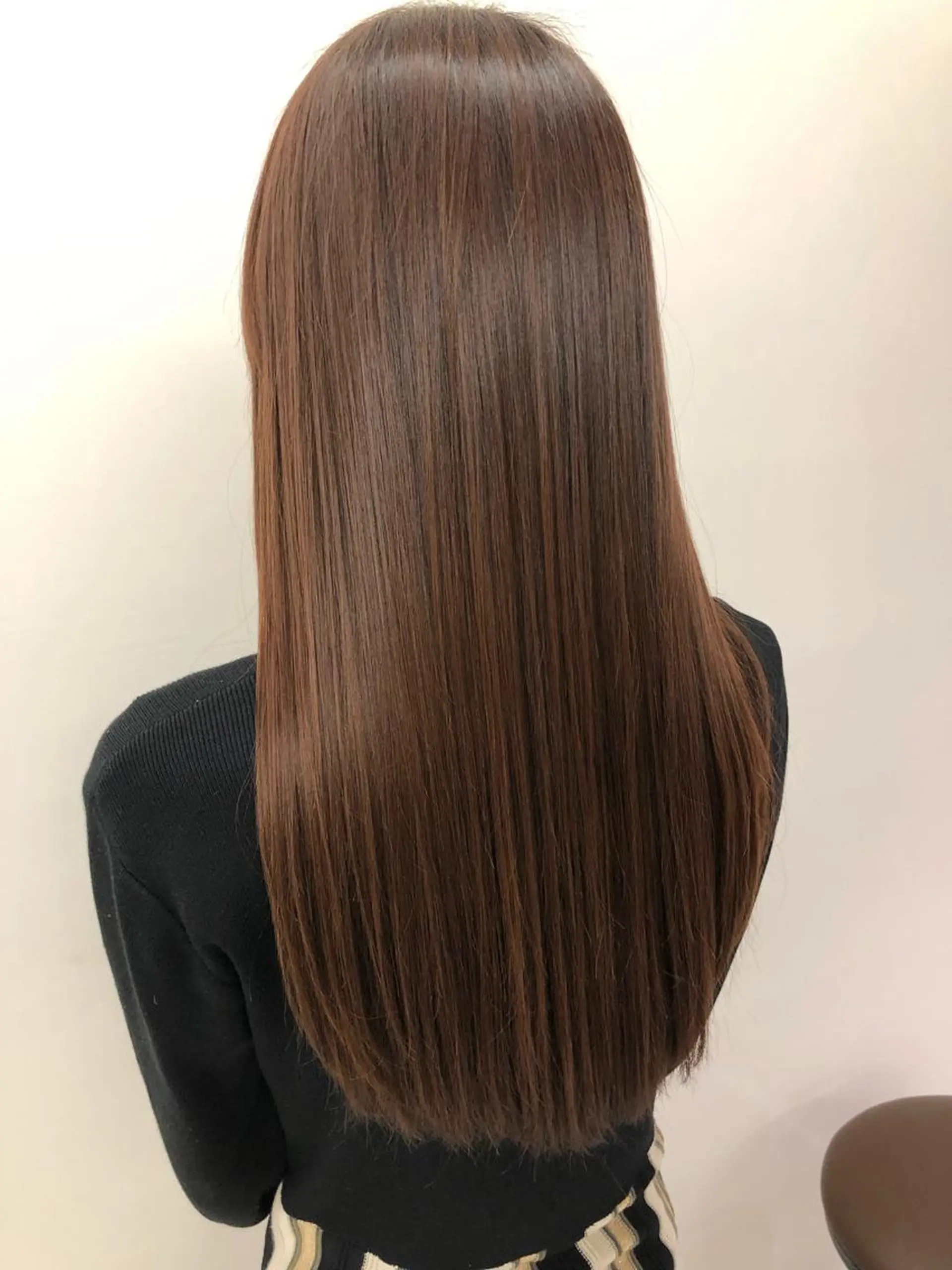 ロング 髪質改善 トリートメント カット 縮毛矯正 トリートメント SANC hair salonのヘアスタイル
