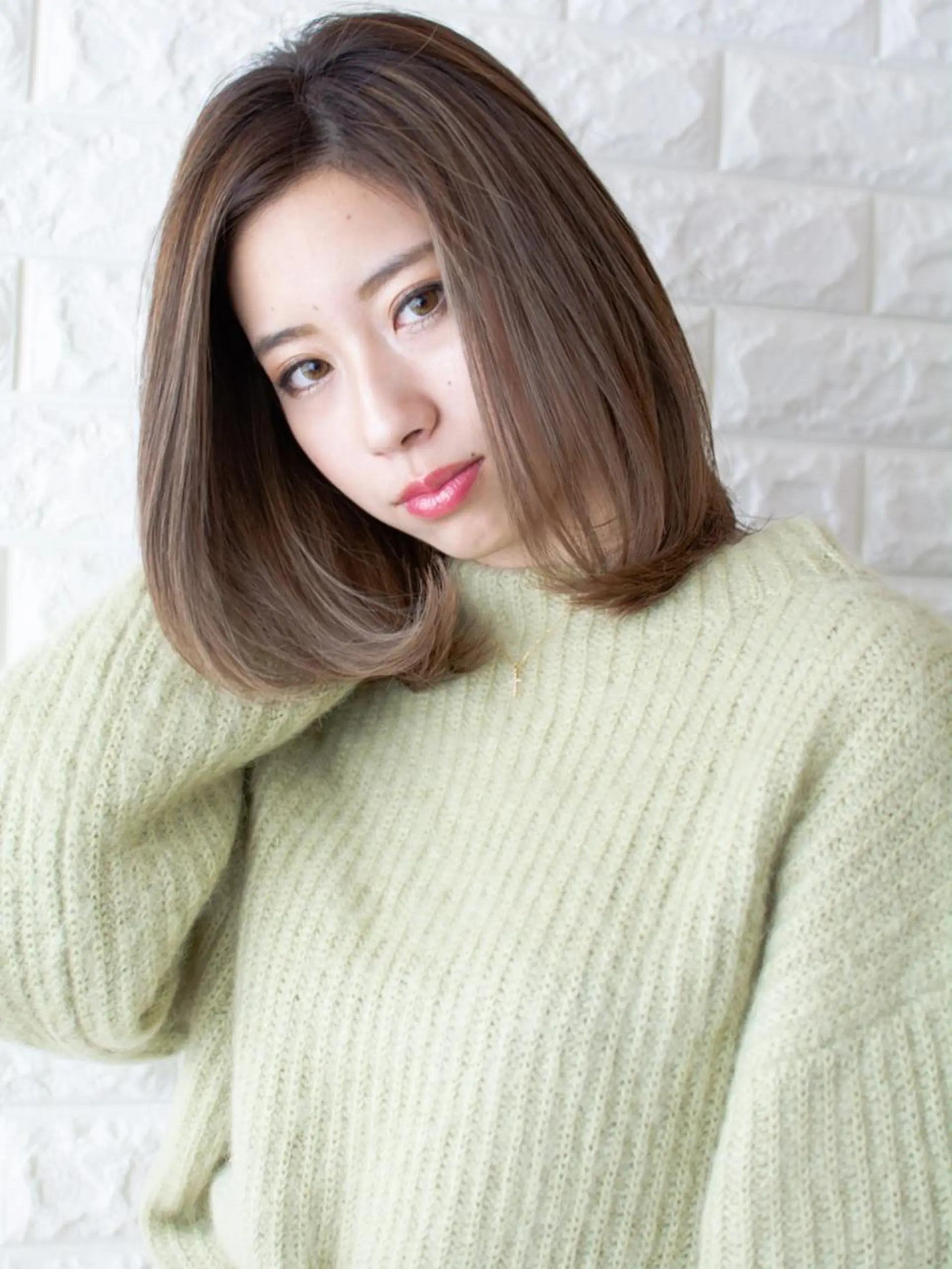 ミディアム カラー ショートボブ ベージュカラー ブルーカラー ブルージュ グレージュ カット ヘアカラー ヘッドスパ 斉藤 正敏のその他イメージ