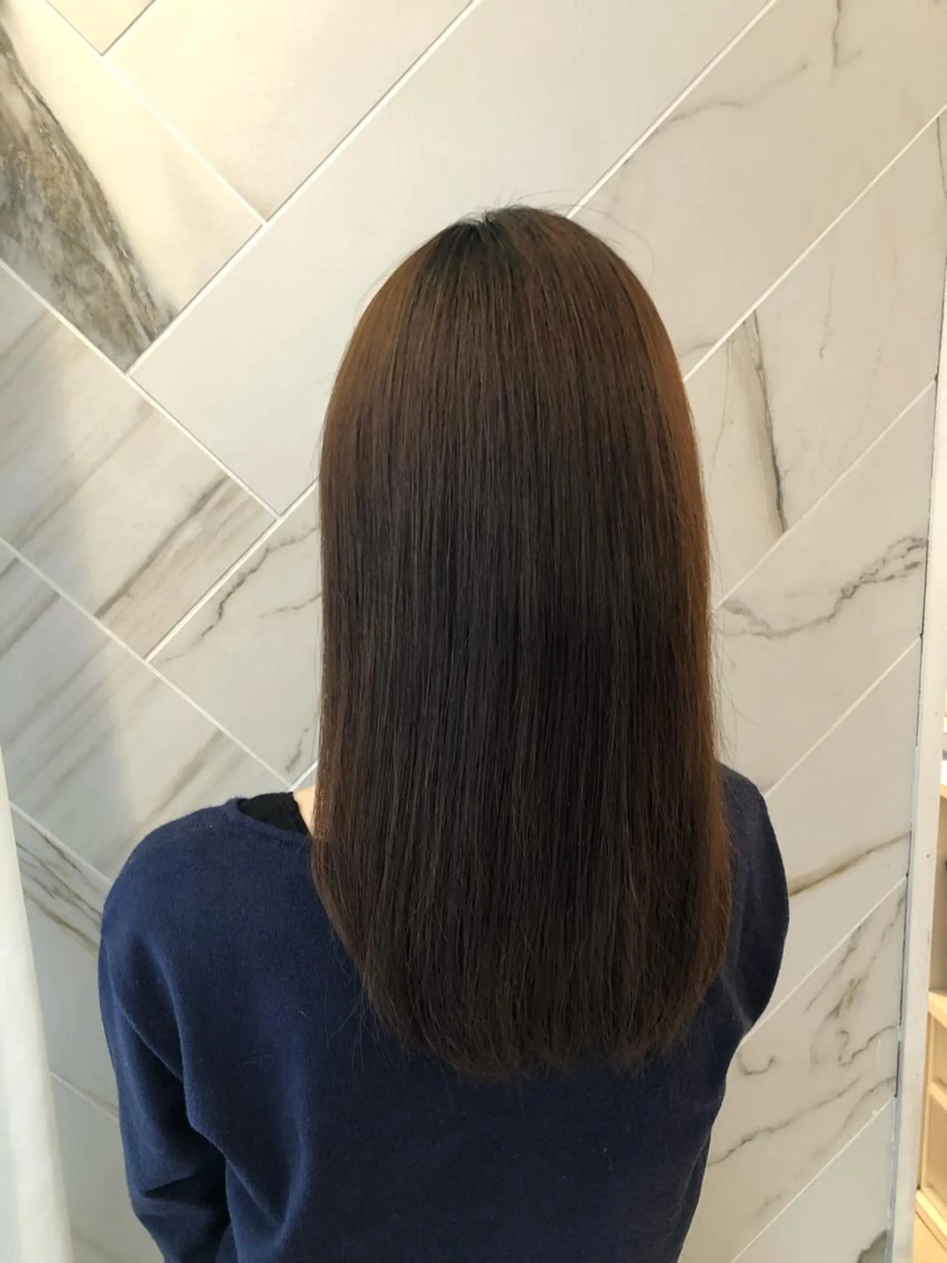 セミロング トリートメント ヘアカラー 縮毛矯正 トリートメント ✨似合うのその先へ✨ 田中延和のヘアスタイル