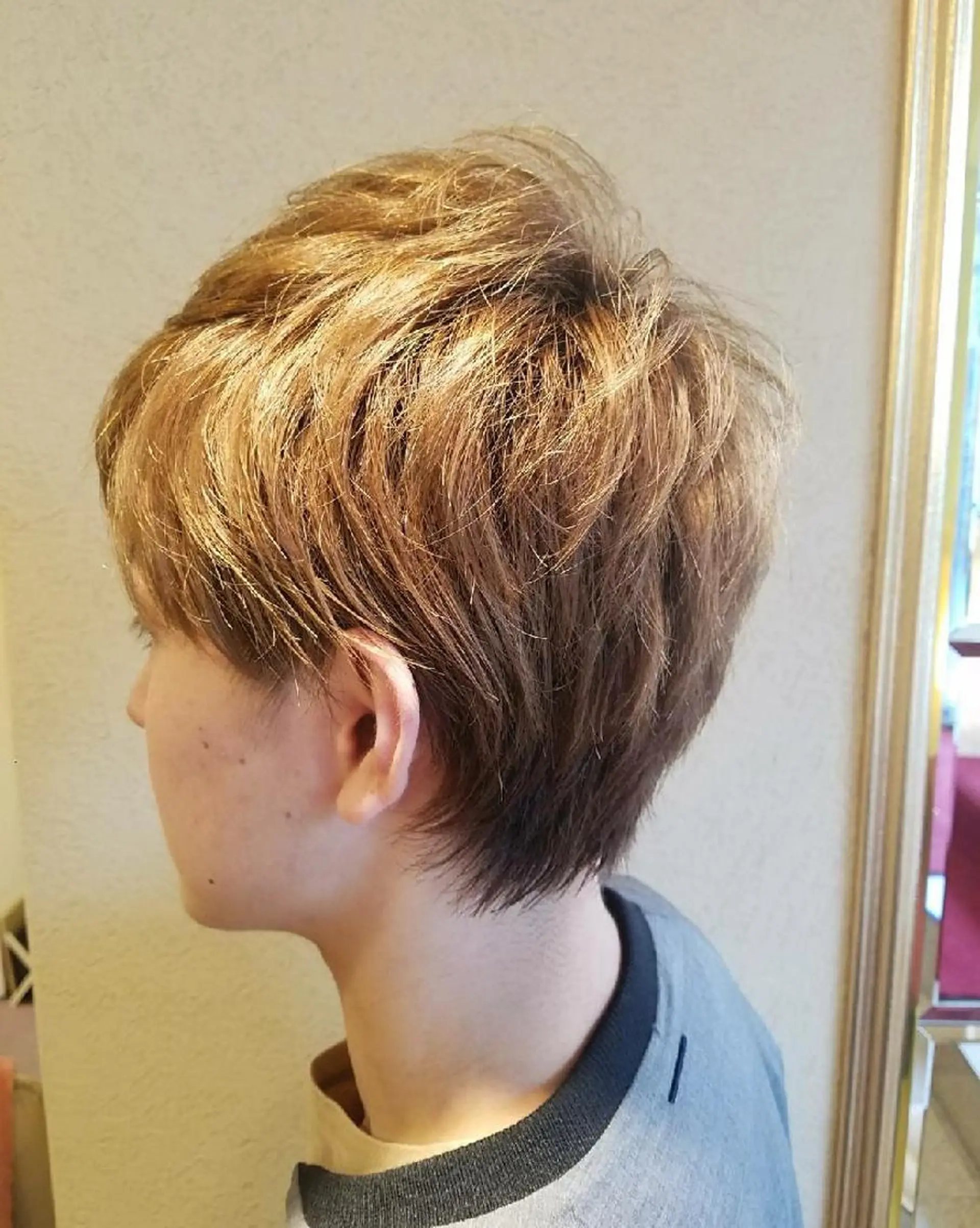 メンズ ショート EMANON名古屋所属・美谷添（ミヤゾエ） まどか大人ヘアサロンのヘアスタイル