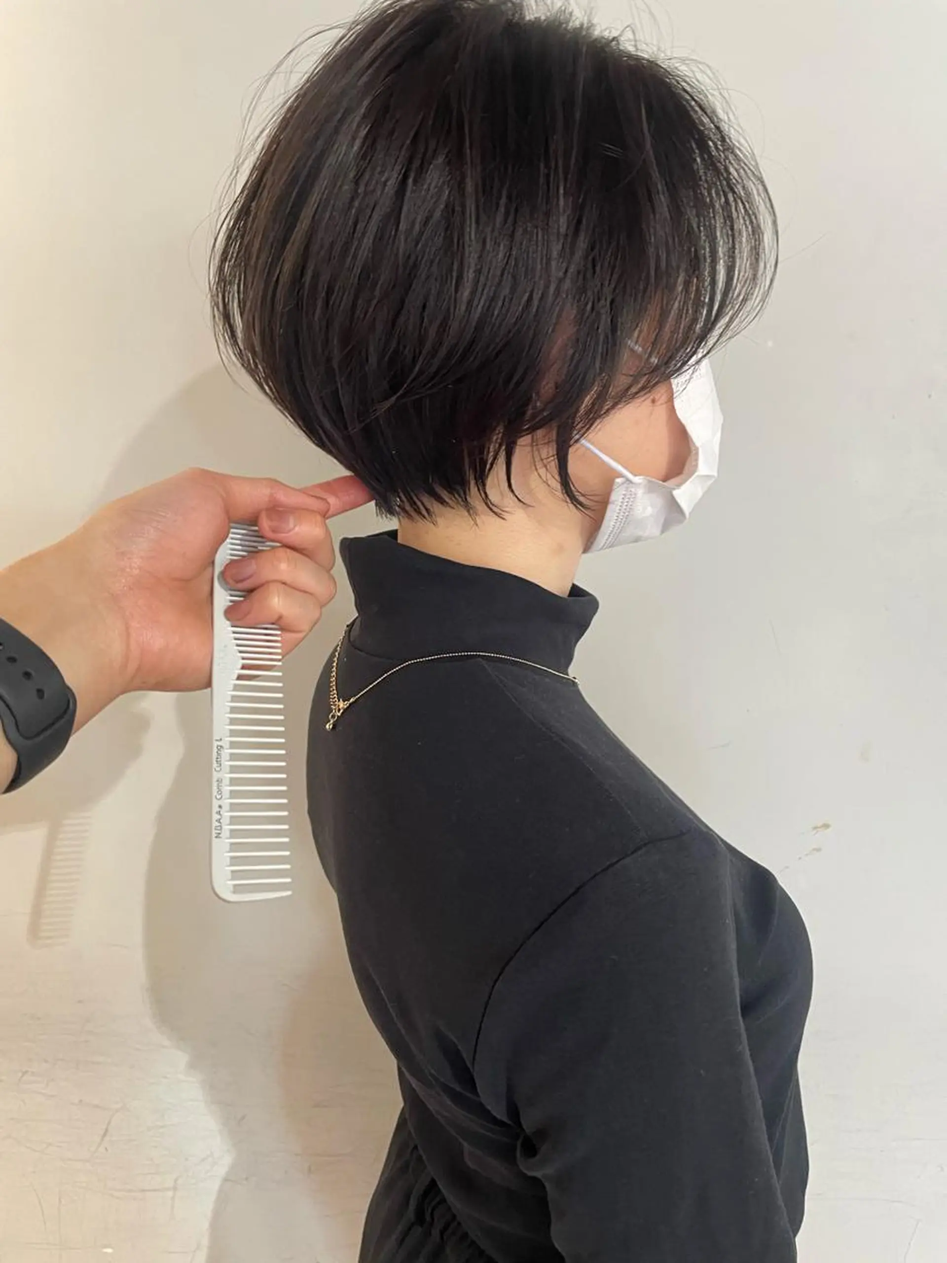 ショート Leverage New York所属・小滝 楓のヘアスタイル