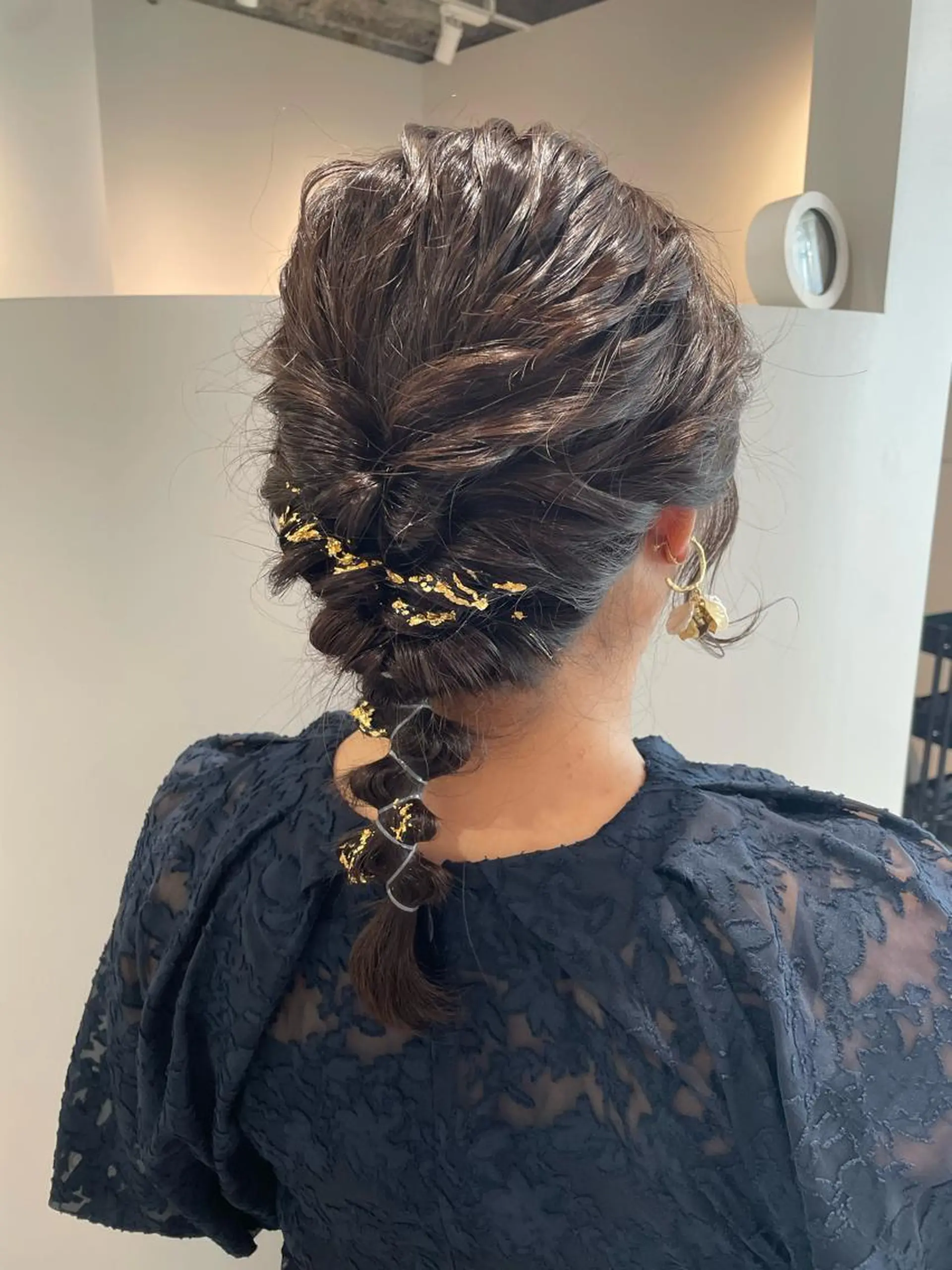 ミディアム ヘアアレンジ uyu所属・♡kyoka /  uyu♡のヘアスタイル