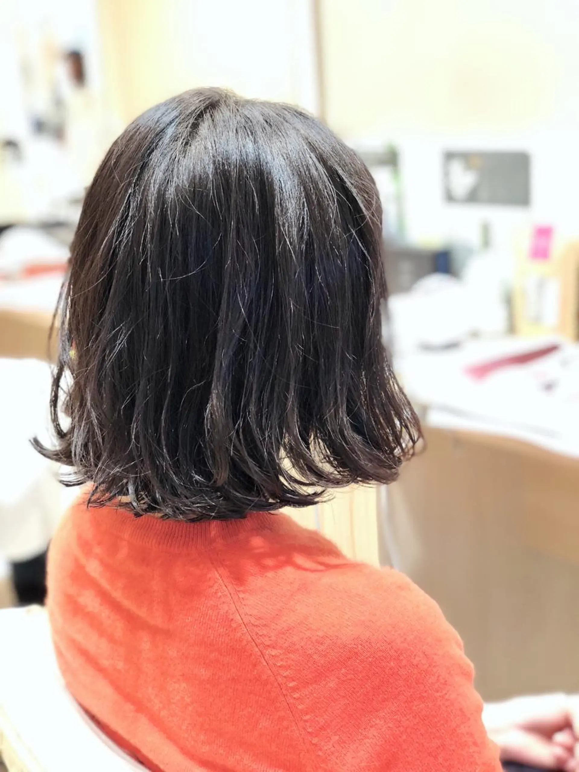 ミディアム ミディアムパーマ ボブ 外ハネヘア 🤍美髪改善職人🤍 高橋　臣介 店長のヘアスタイル