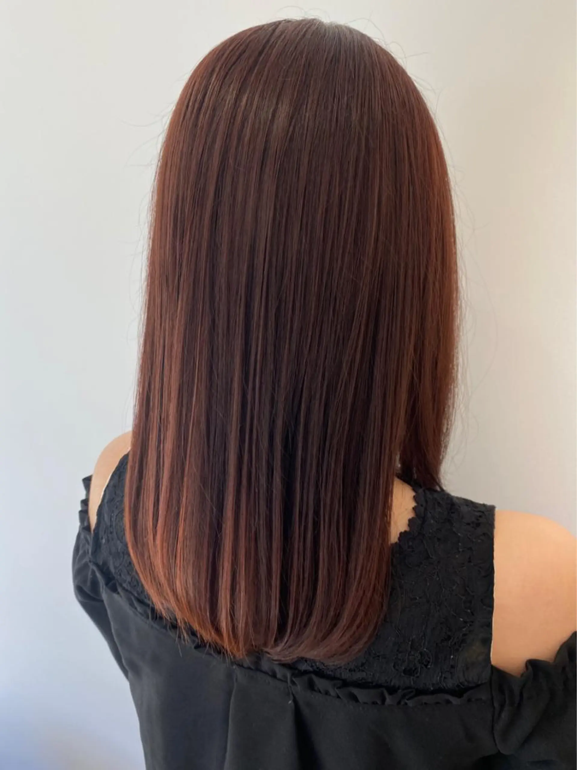 セミロング カラー ヘアカラー ジプソヘアー所属・菅原 あずさのヘアスタイル