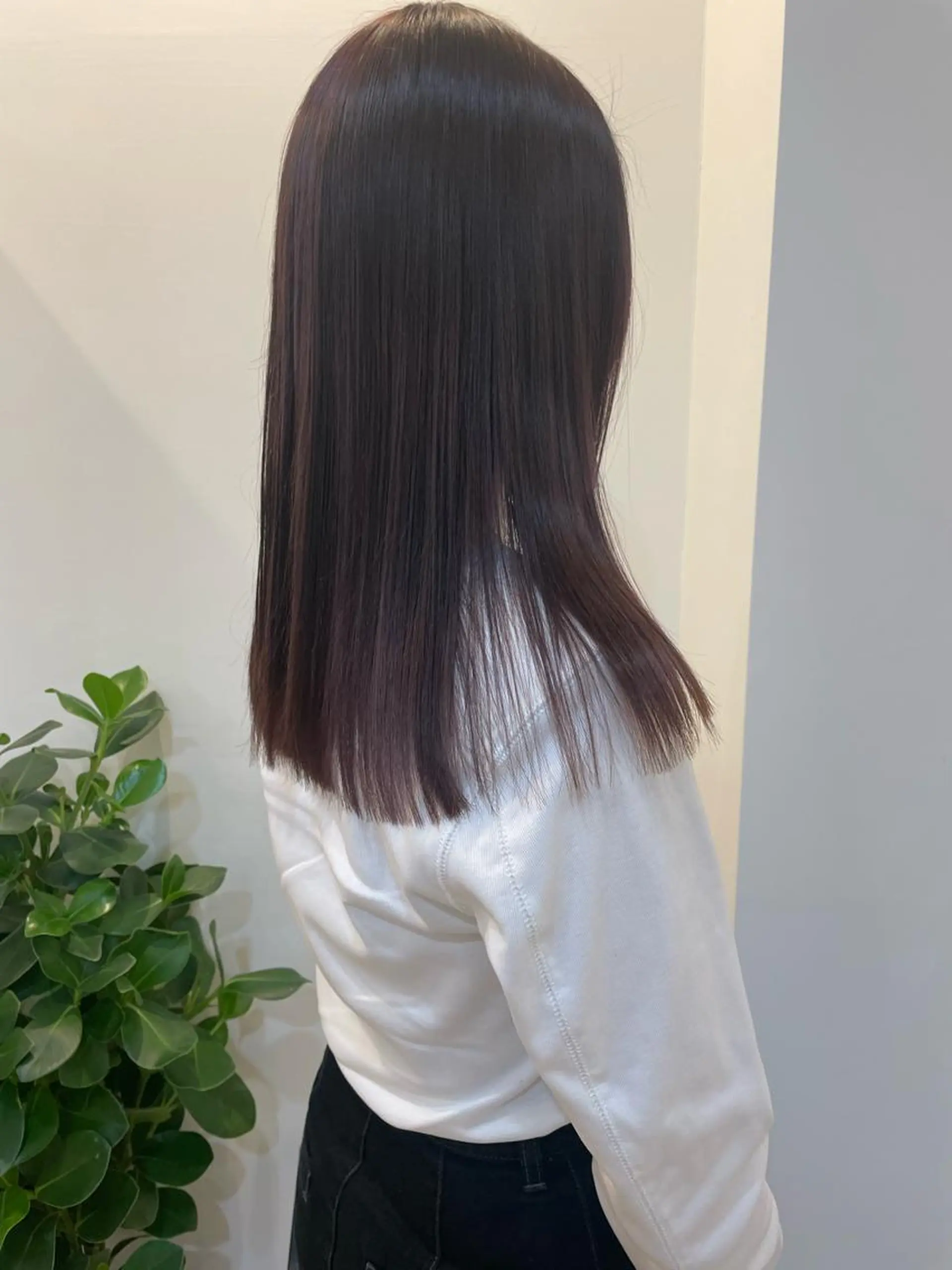 ミディアム カット ヘアカラー トリートメント 東京の技術を 京都で✂︎🕊️💖のヘアスタイル