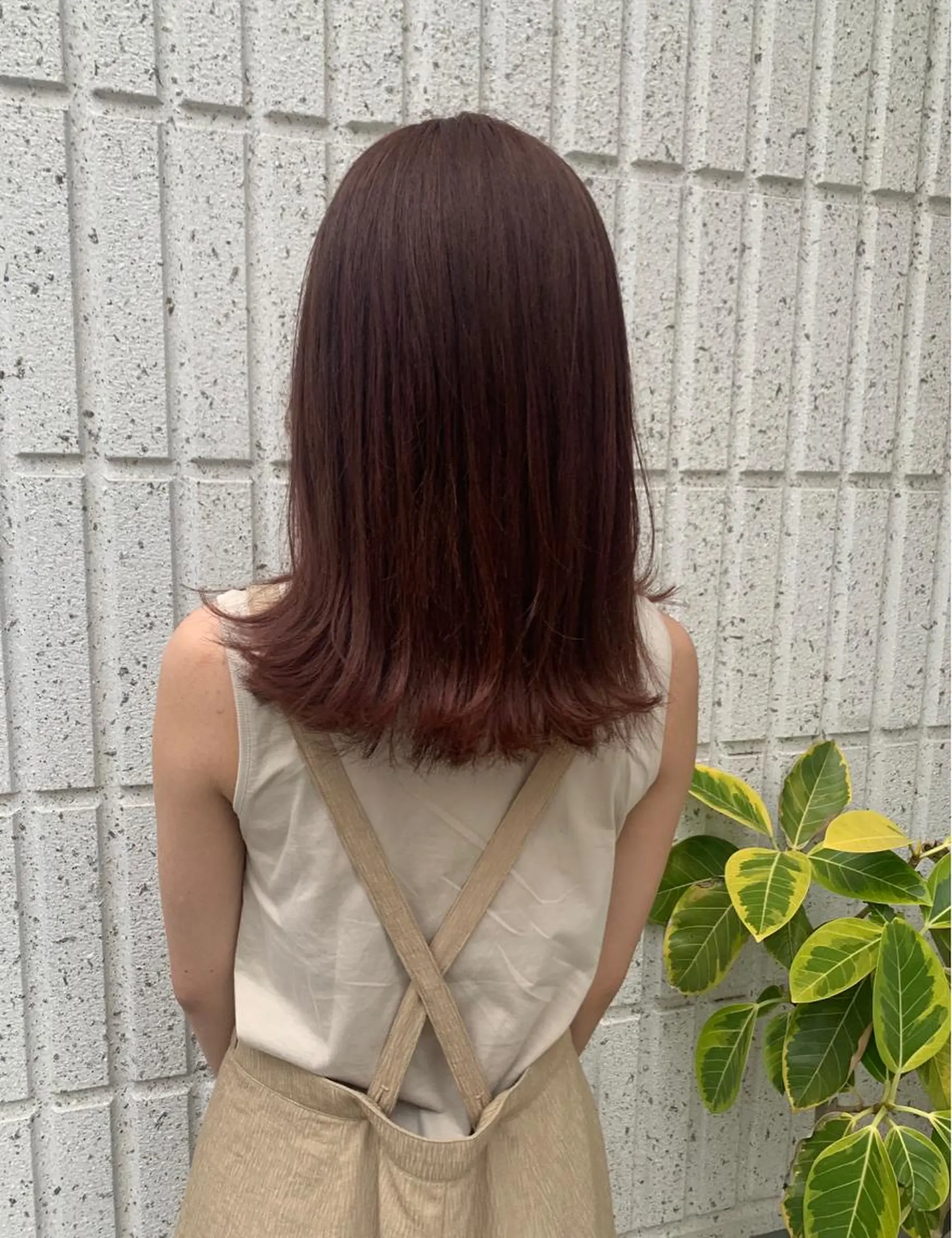 ミディアム カット ヘアカラー トリートメント stylist  ＊ mahoのヘアスタイル
