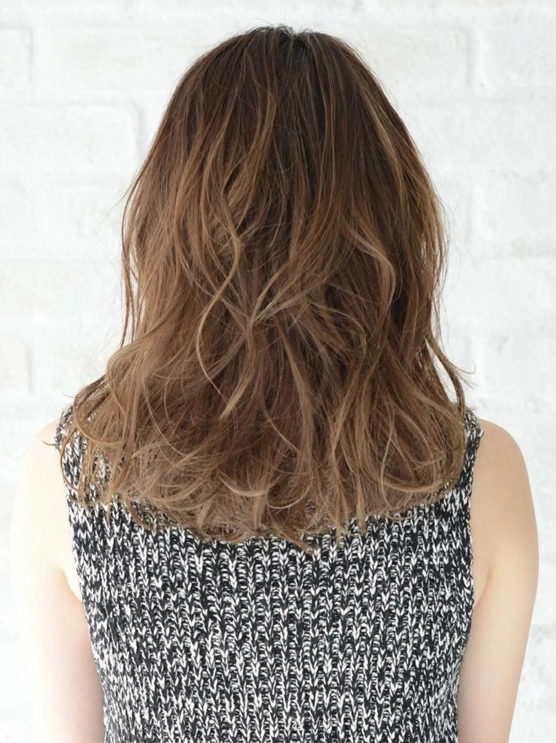 カラー 平川 直子のヘアスタイル
