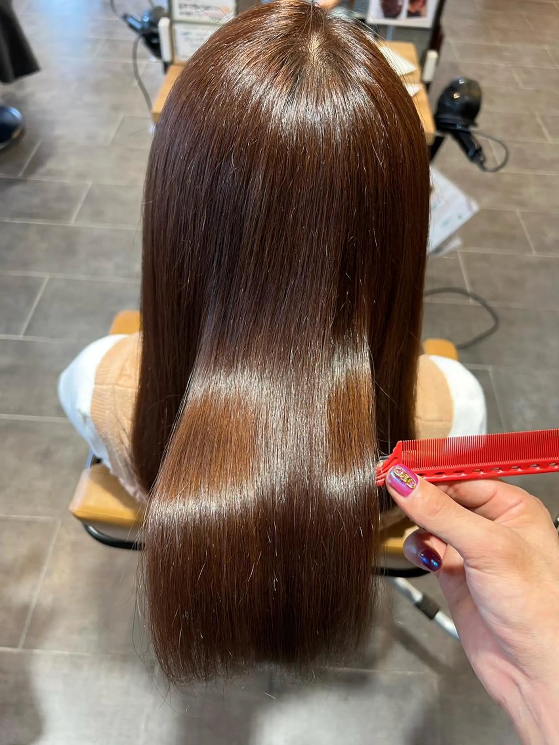 カラー 髪質改善 ツヤ髪の匠 山本晃太のヘアスタイル