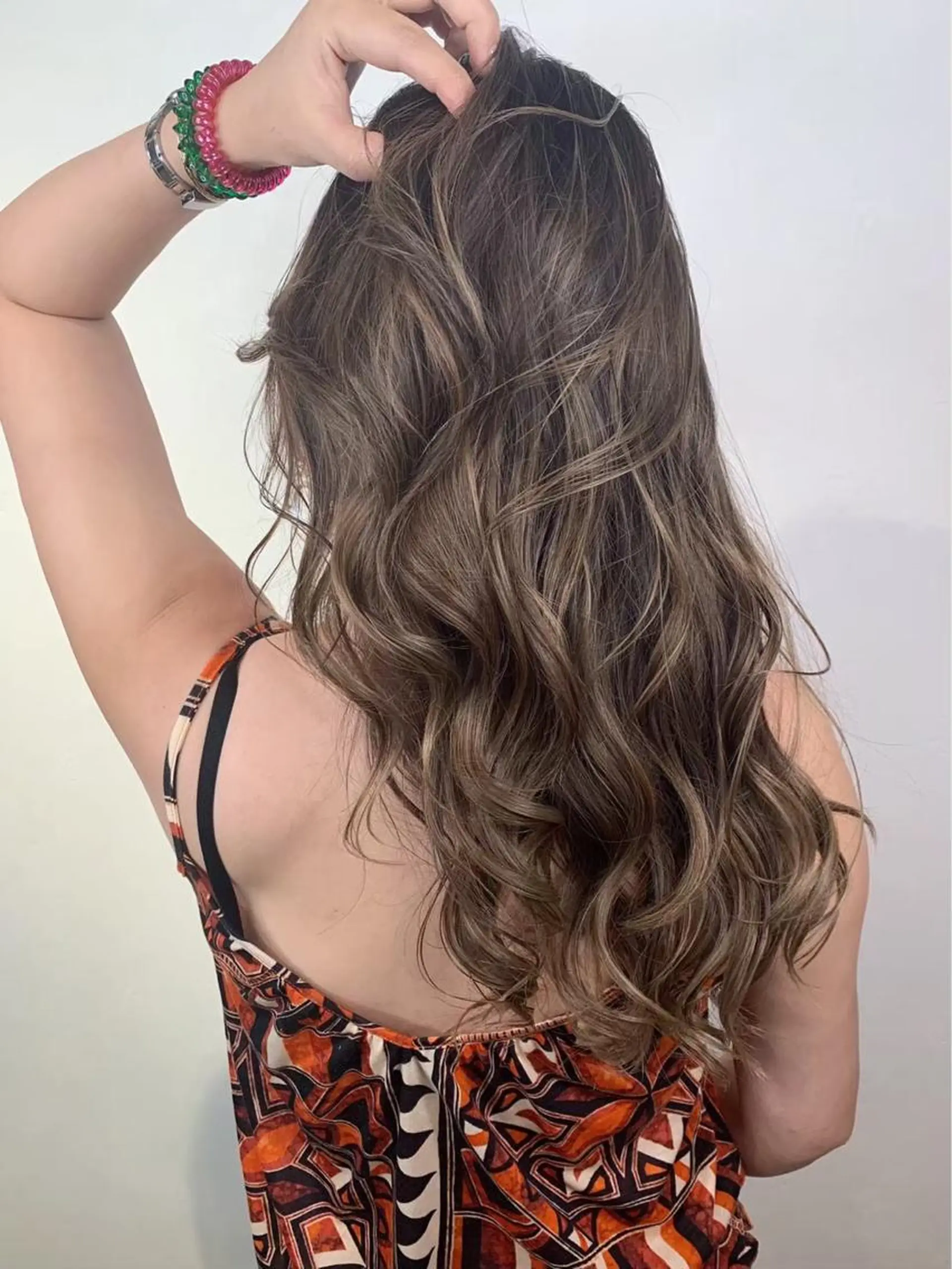 ロング カラー パーマ ヘアアレンジ メンズ キッズ ネイル マツエク・マツパ foi. 　(フォワ)所属・🇰🇷韓×中くびれ ヘア森田和貴のヘアスタイル