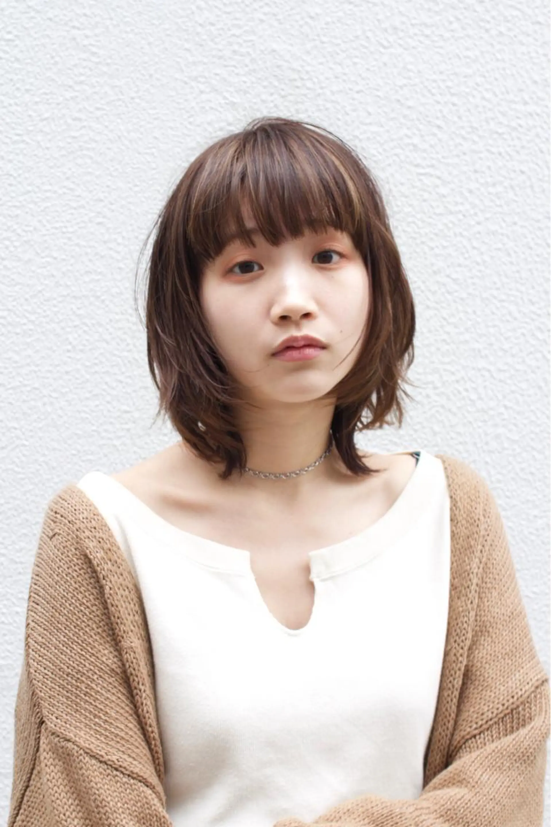 ミディアム ハイライト CiNEMA daikanyama所属・透明感カラー🫧 今泉健太のヘアスタイル