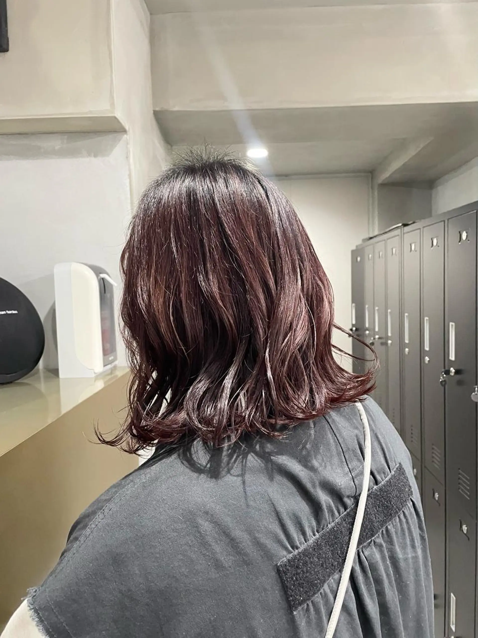 セミロング カラー ヘアカラー トリートメント 才下 ゆいのヘアスタイル