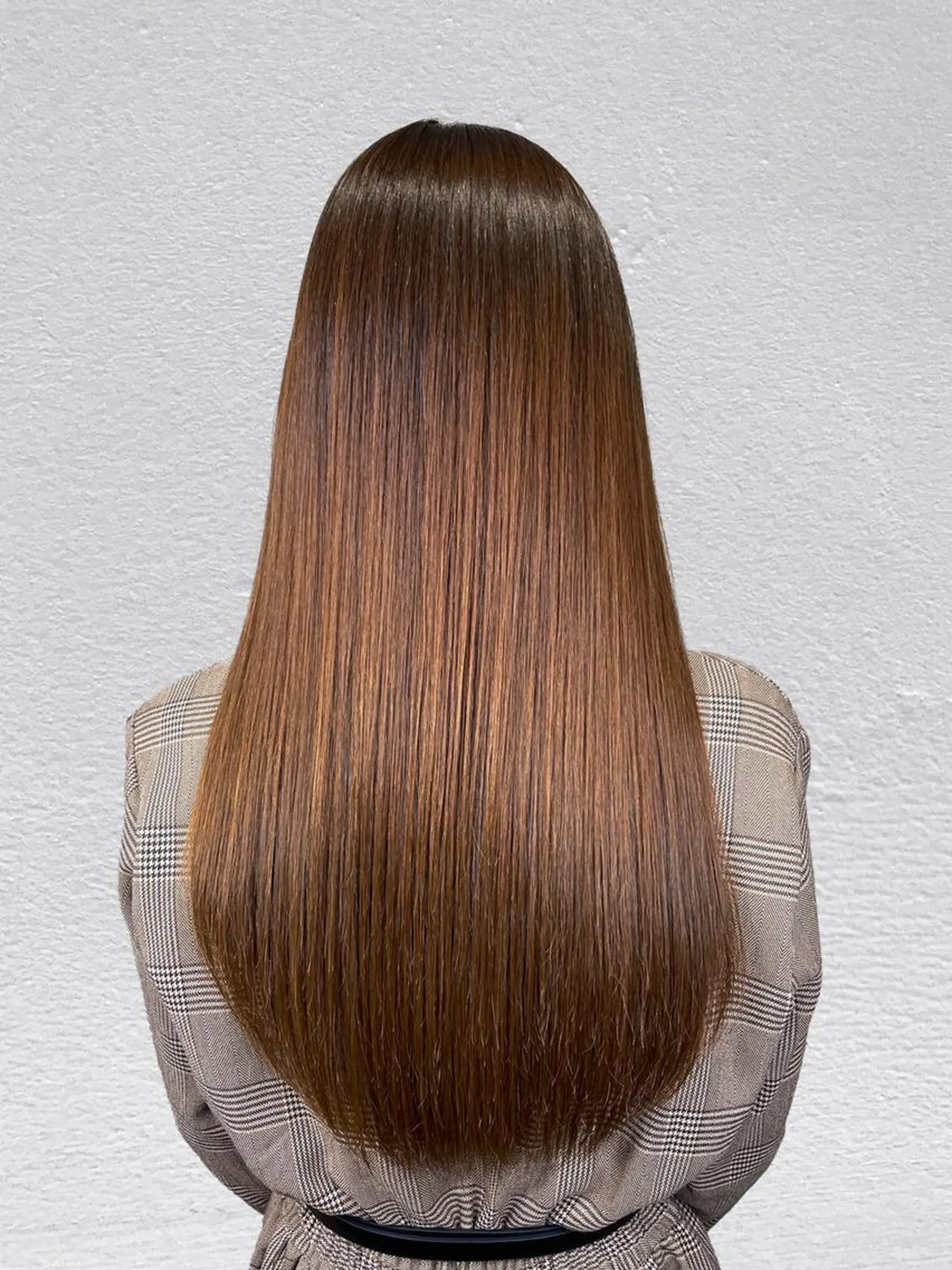 セミロング パーマ カラー セミロングパーマ バレイヤージュ ブリーチ ケアブリーチ デザインカラー トリートメント ROW町田🌿 大人可愛い/艶髪改善のヘアスタイル