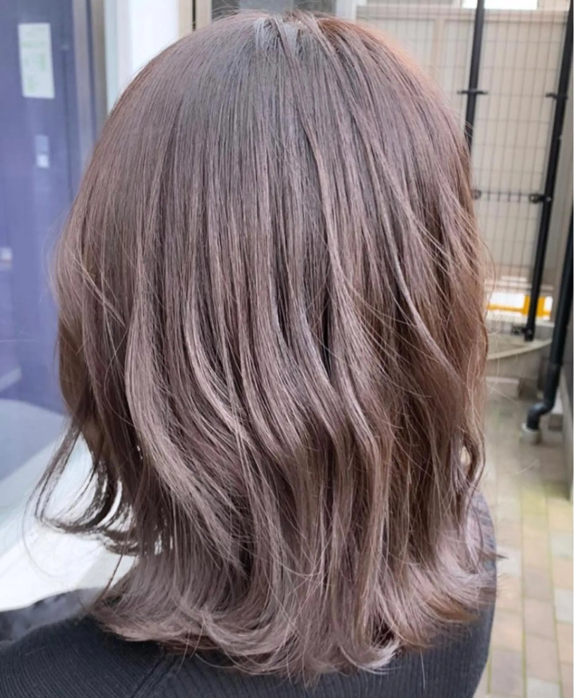 ミディアム 【髪質改善カラー】 うるはのヘアスタイル