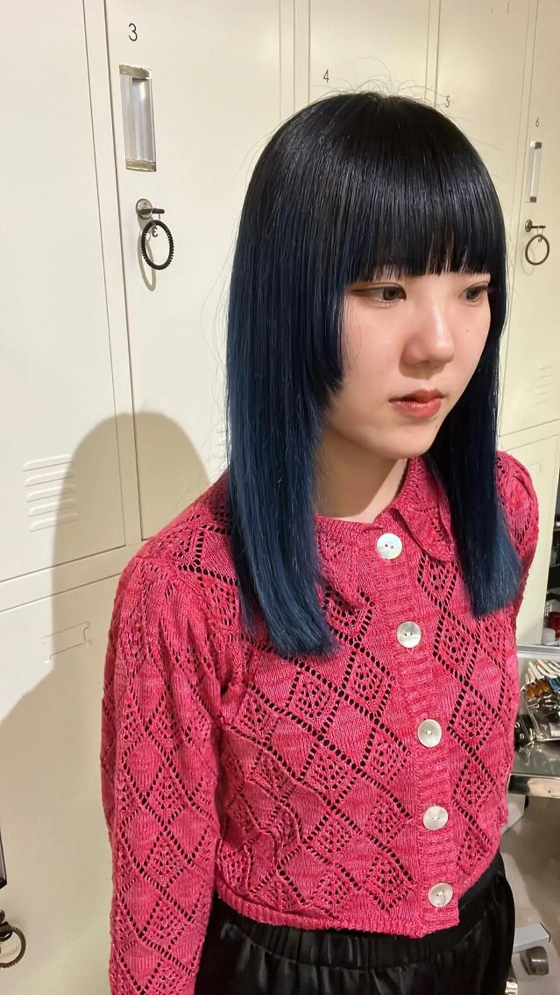 セミロング mEg hair creation 新川崎所属・カラー/塚原里沙 川崎のヘアスタイル