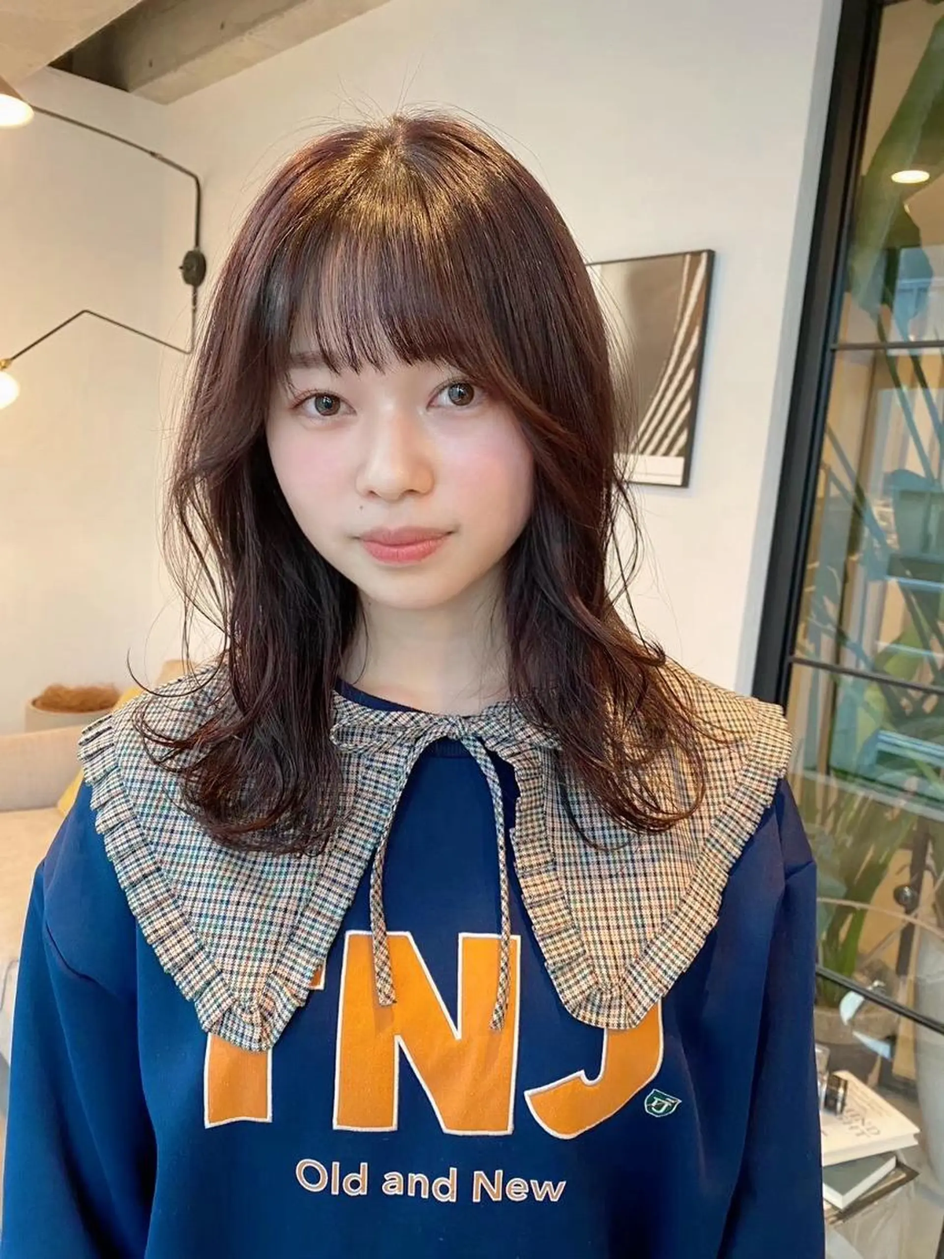 ミディアム ベージュカラー/ 新潟/万代/なお🎀のヘアスタイル