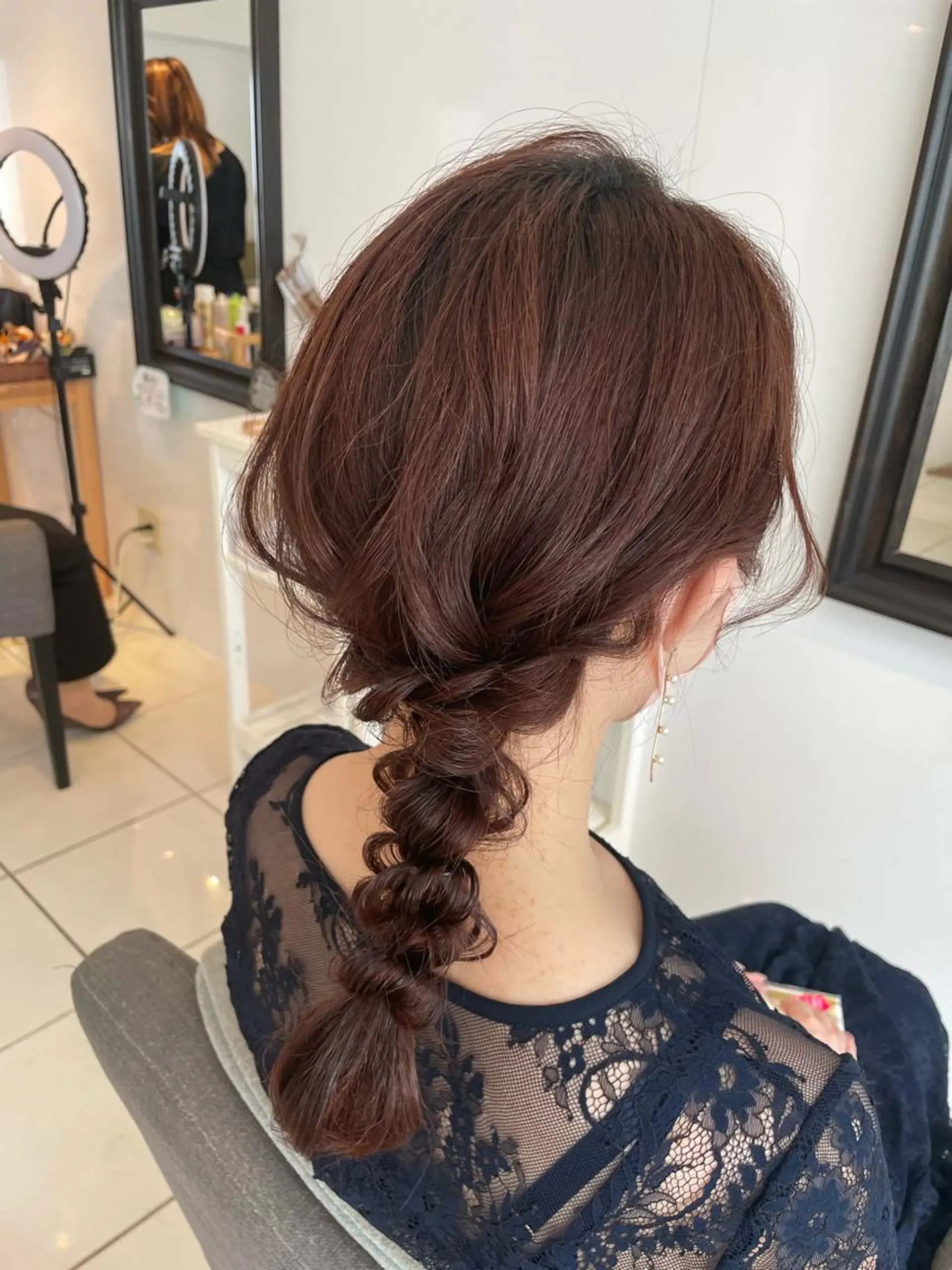 ヘアアレンジ デート 浴衣 ヘアセット 浴衣・ライブヘア♡ ゆいなのヘアスタイル