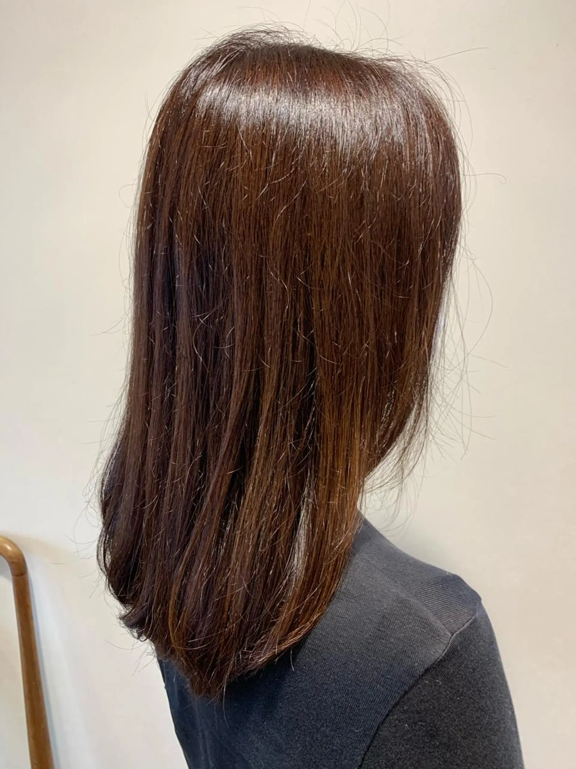 ロング 勝屋 有梨のヘアスタイル