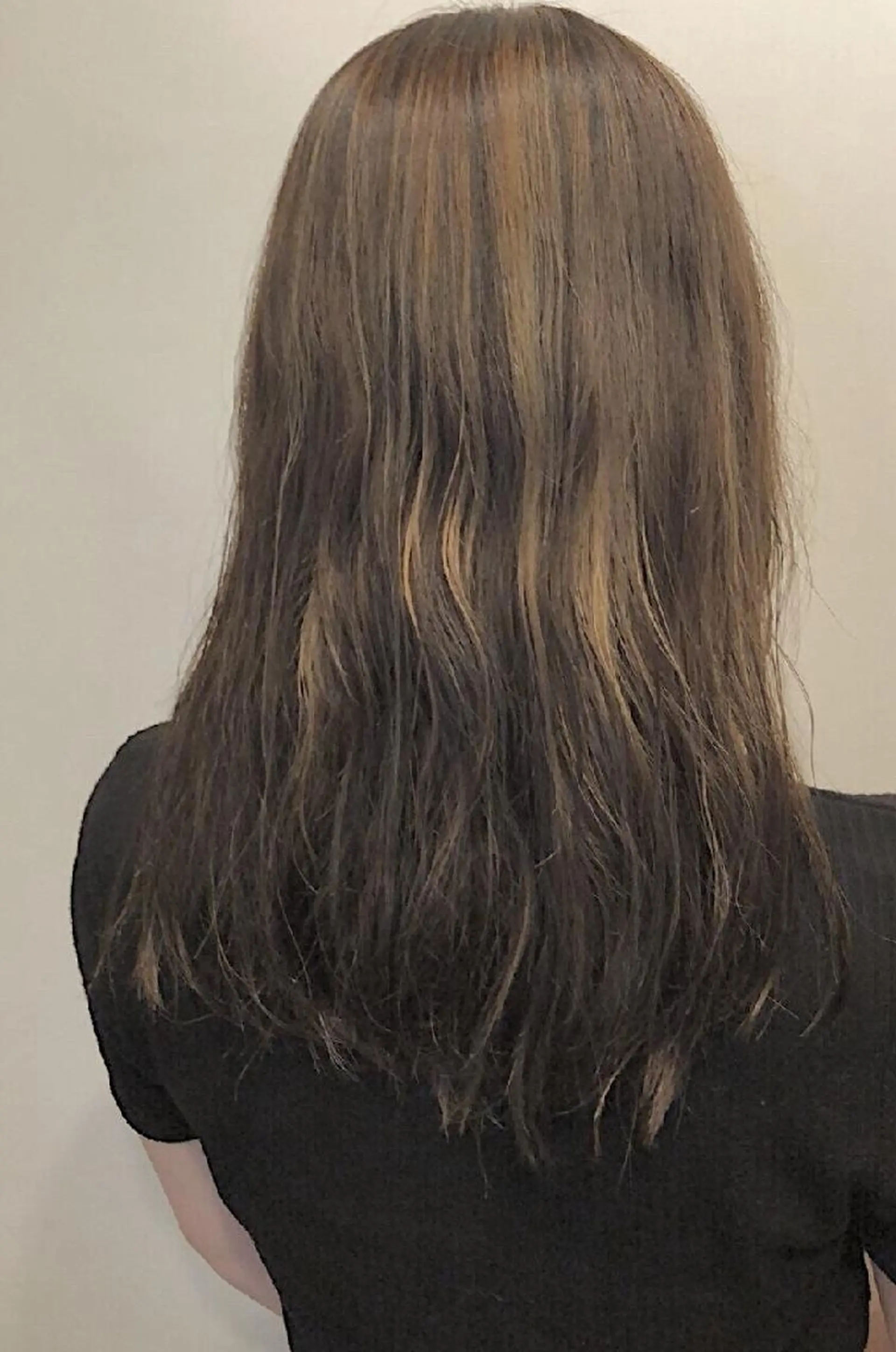 セミロング カラー ハイライトカラー ハイライト Laissez Deuxのヘアスタイル