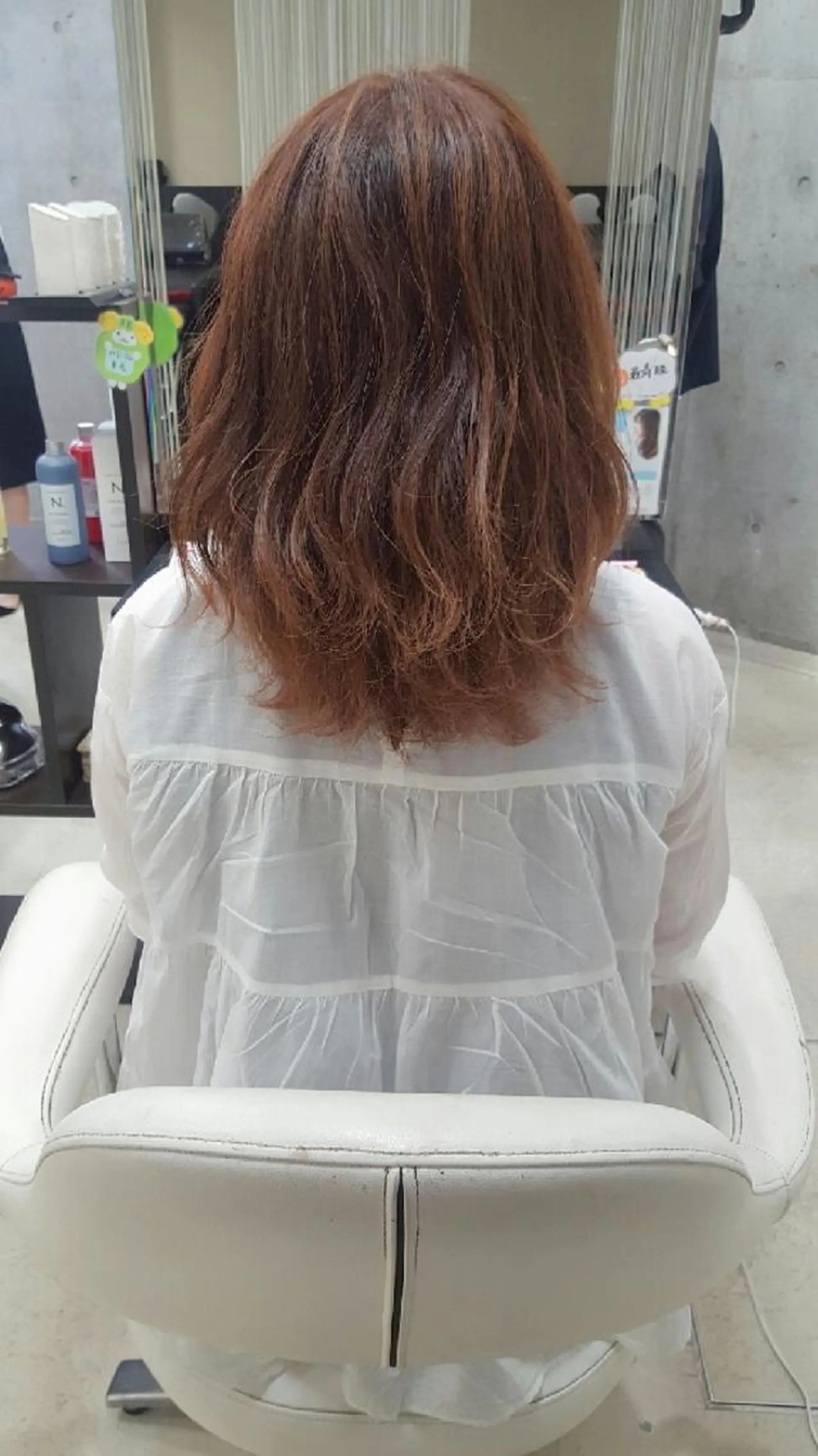 ミディアム brace 立花のヘアスタイル