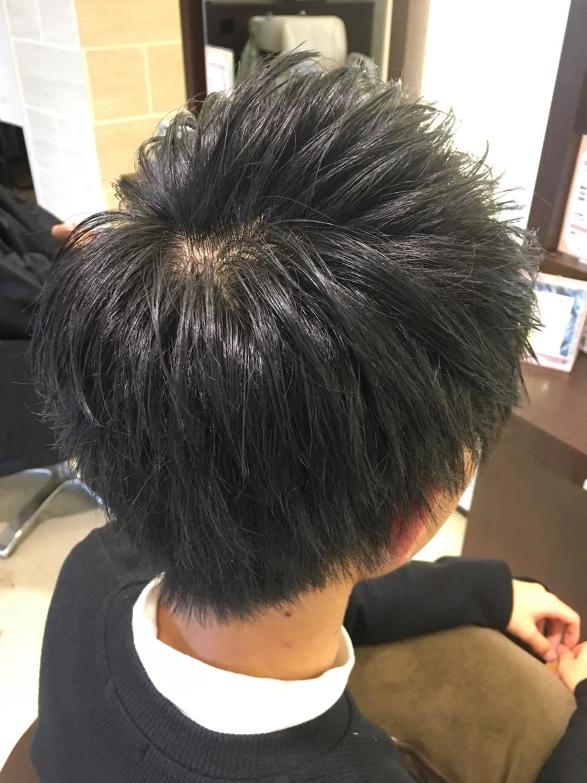 メンズ カット 伊藤 元気のヘアスタイル