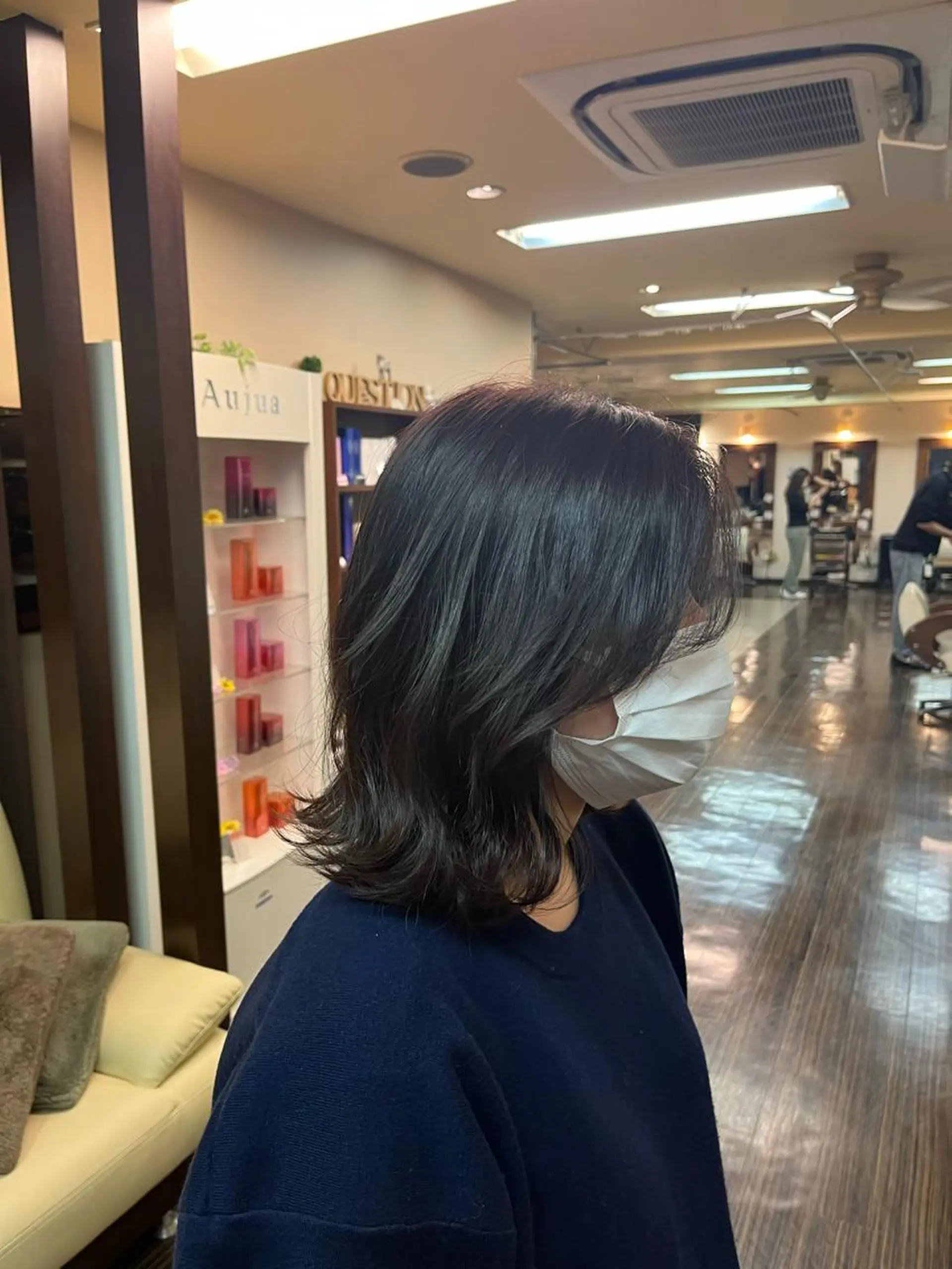 カラー ヘアカラー トリートメント 💎森 ハリス誠一💎のヘアスタイル