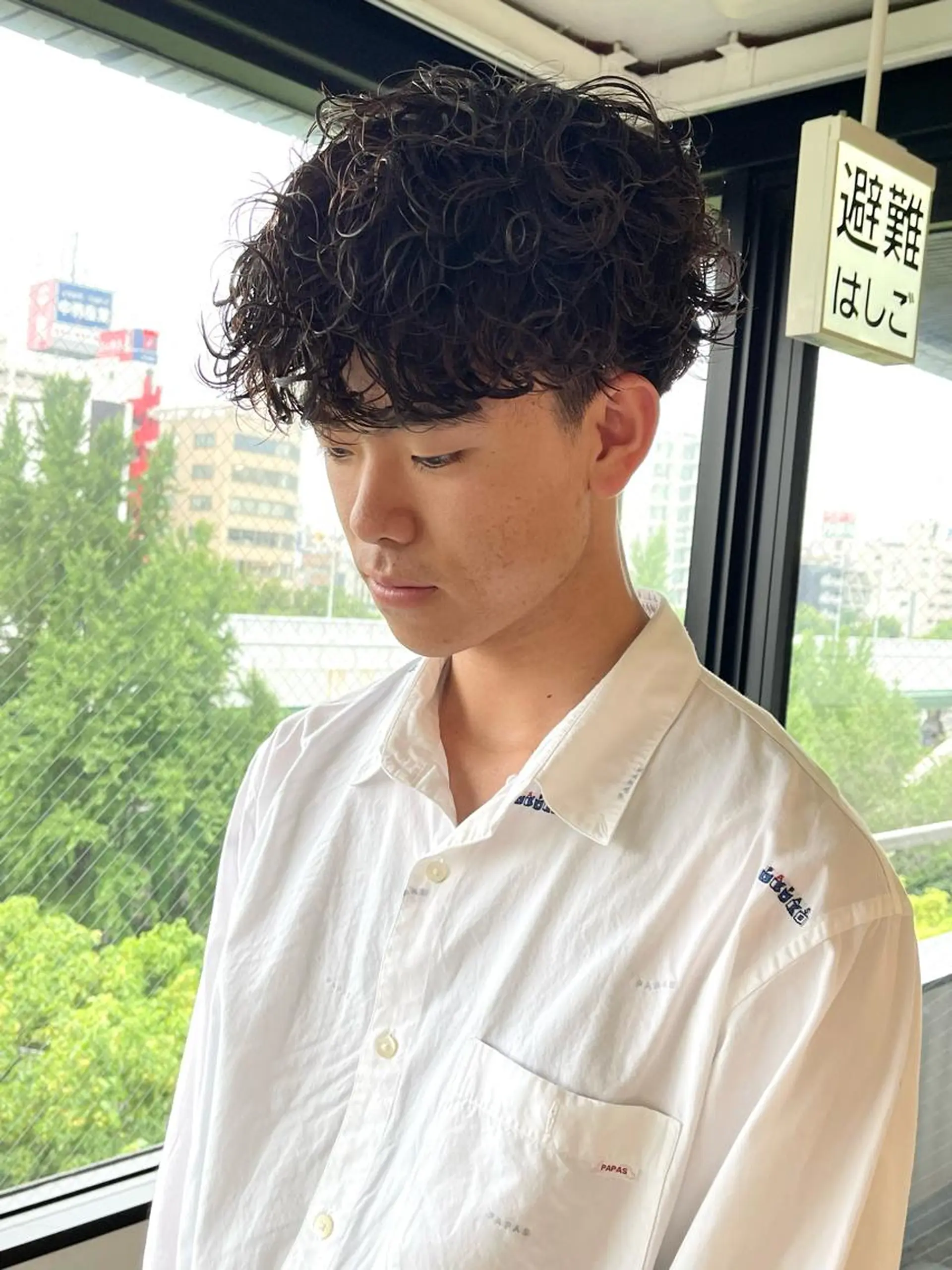 ミディアム 外国人風カラー ハイライト ウルフカット カット パーマ メンズケアブリーチ 特化🔥村田のヘアスタイル